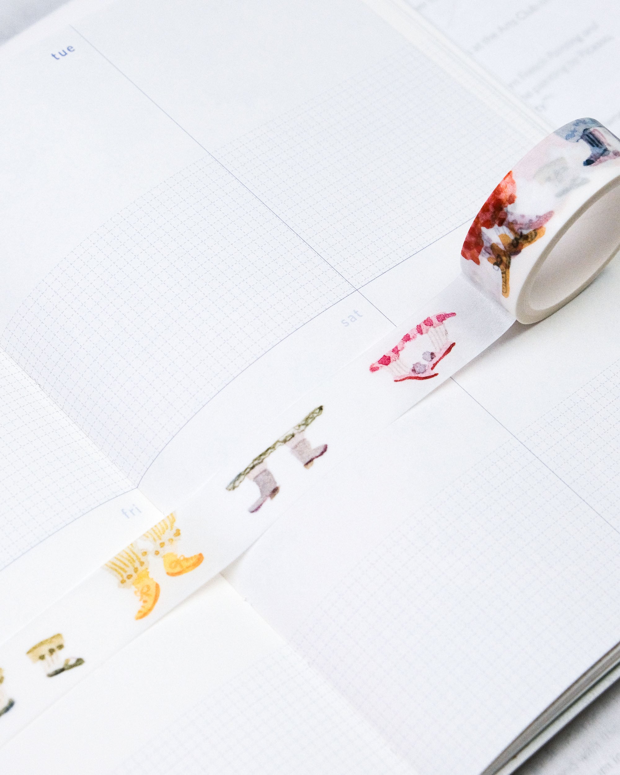 dodolulu itsy bitsy Washi Tape - Tiny Pairs (1.5cm)