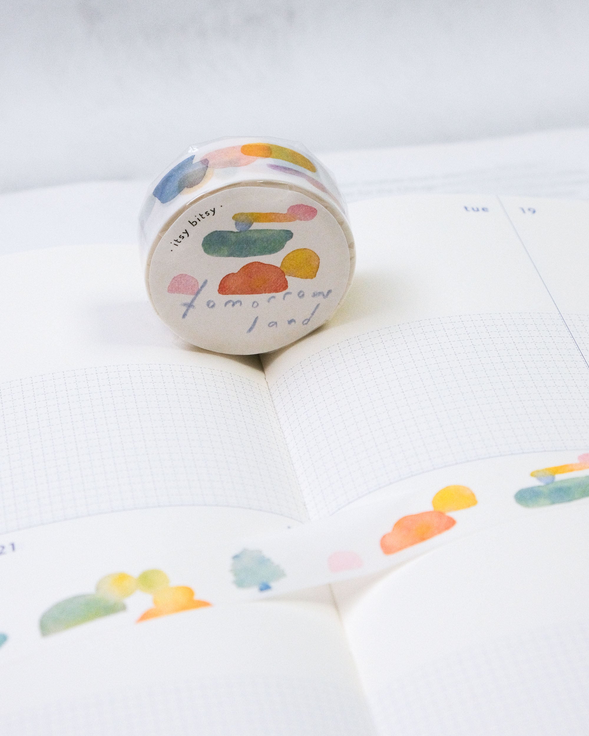 dodolulu itsy bitsy Washi Tape - Tomorrowland (1.5cm)