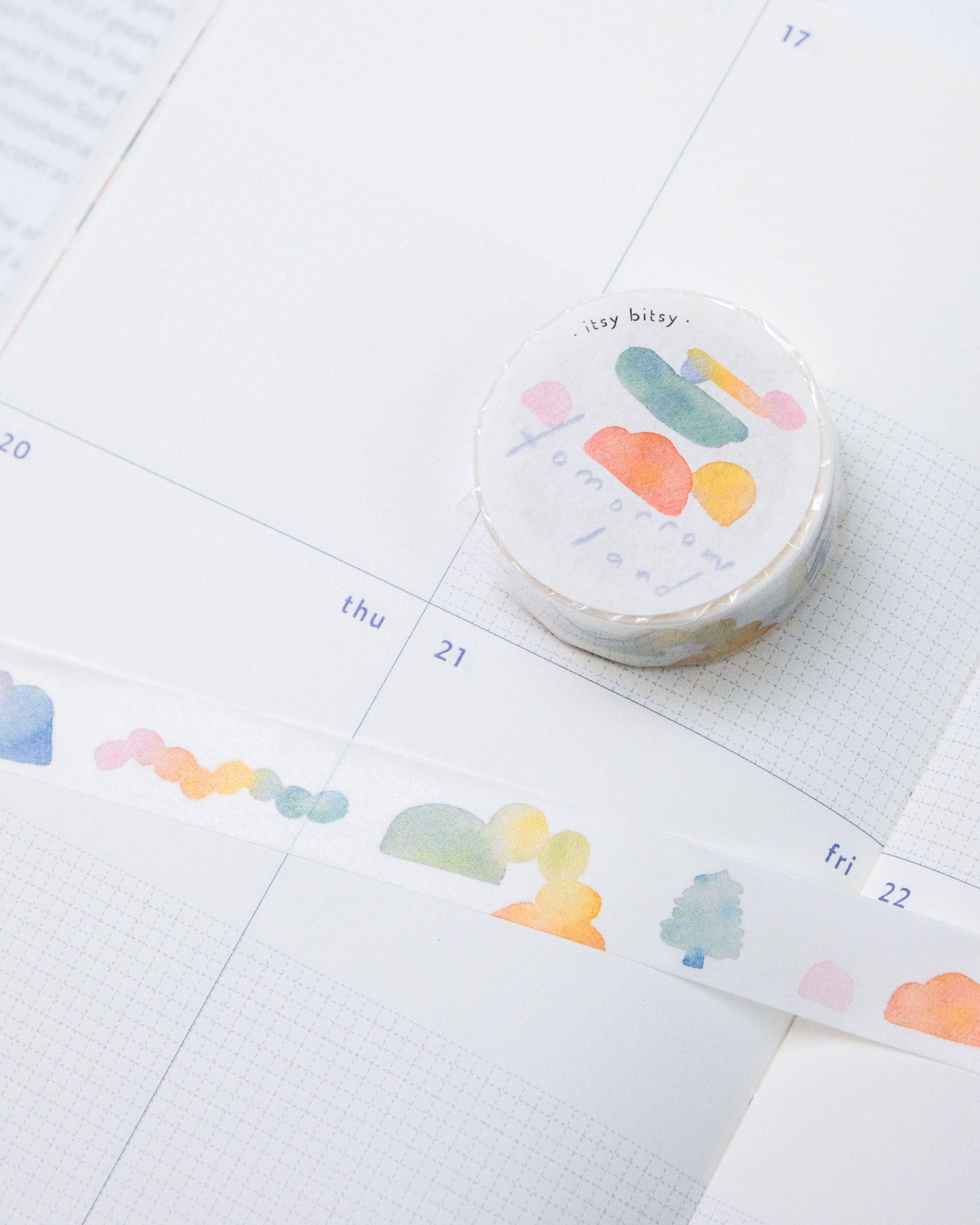 dodolulu itsy bitsy Washi Tape - Tomorrowland (1.5cm)