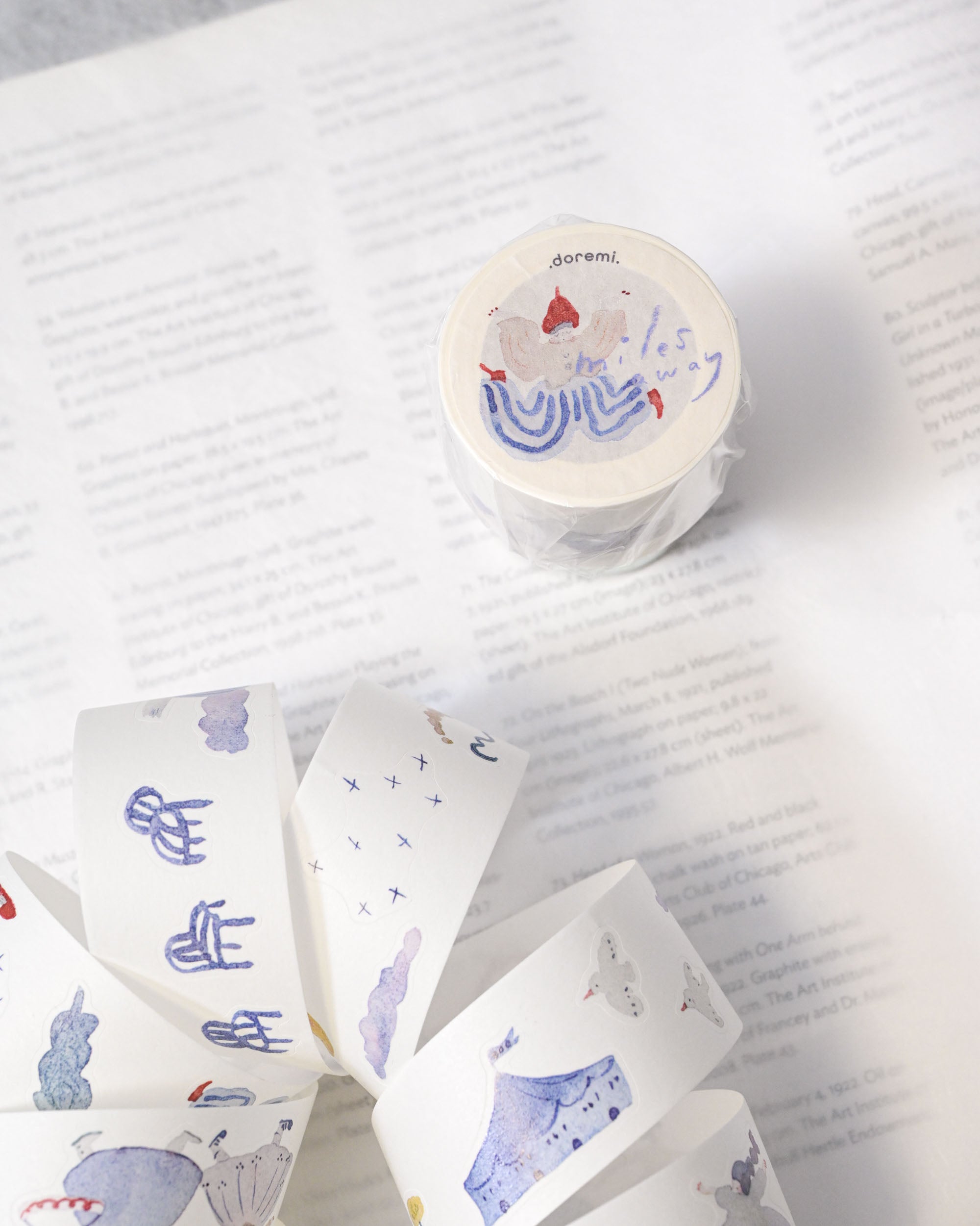dodolulu doremi Washi Tape - Miles Away (3cm)