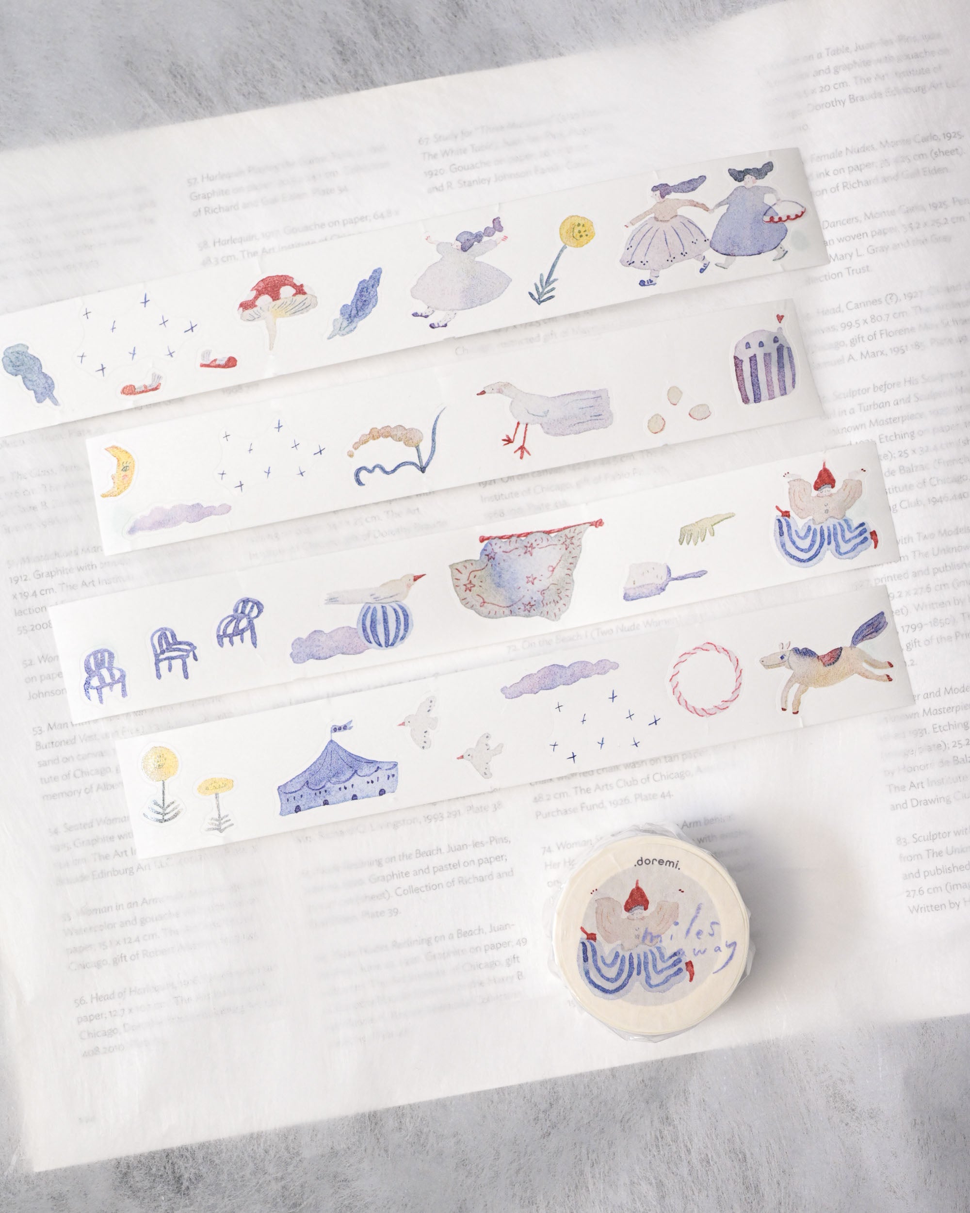 dodolulu doremi Washi Tape - Miles Away (3cm)