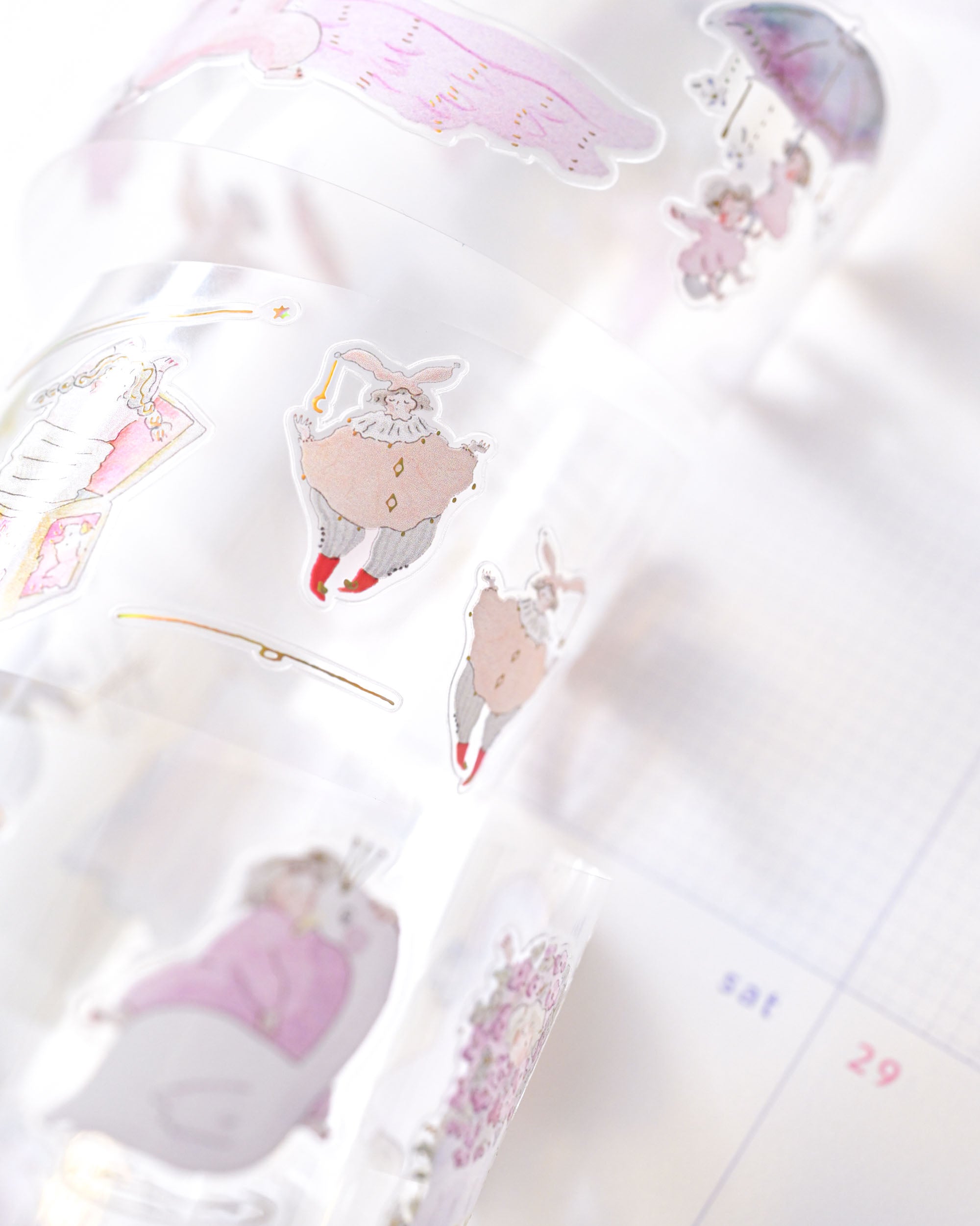 dodolulu doremi PET Tape - As if by Magic (3.5cm)