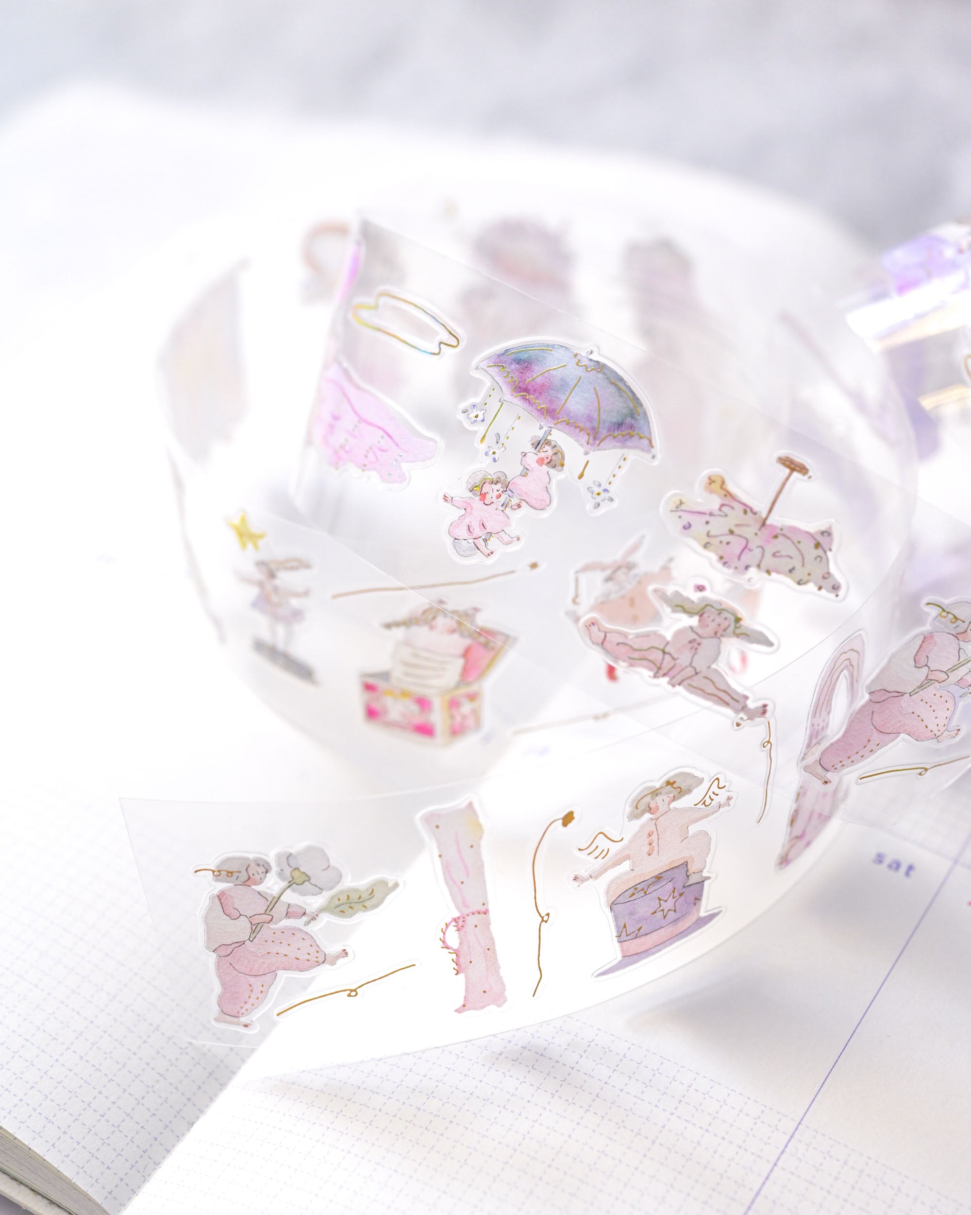dodolulu doremi PET Tape - As if by Magic (3.5cm)