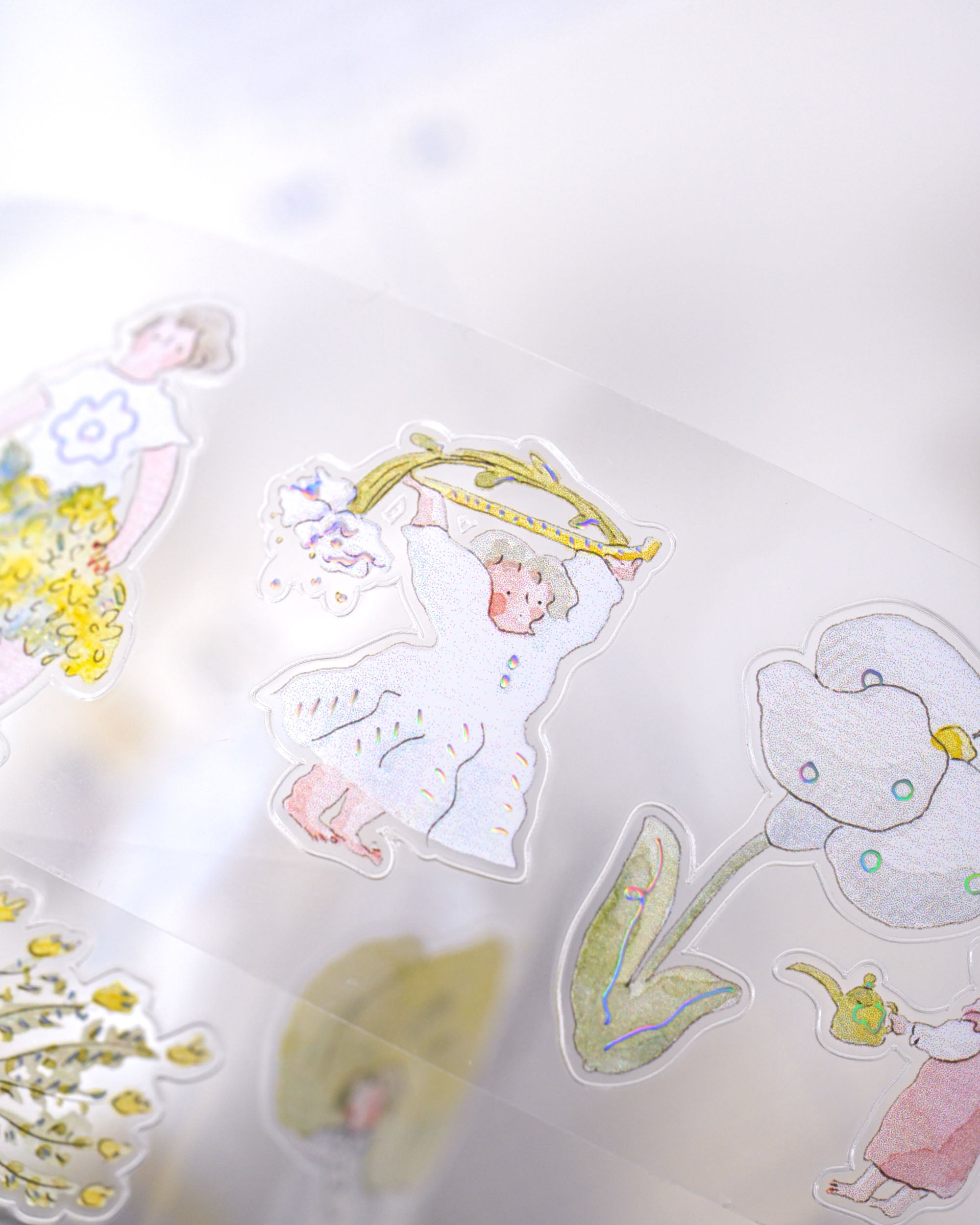dodolulu doremi PET Tape - Nestled in Green (3.5cm)