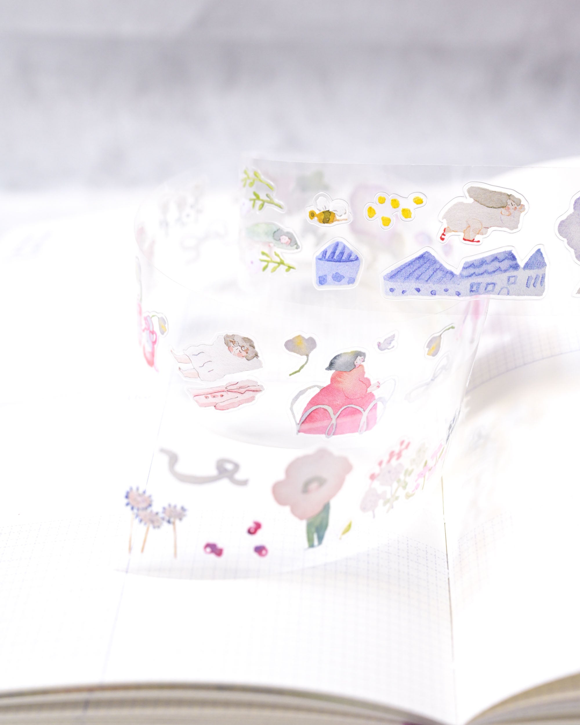 dodolulu doremi PET Tape - When Birds Sing (3cm)