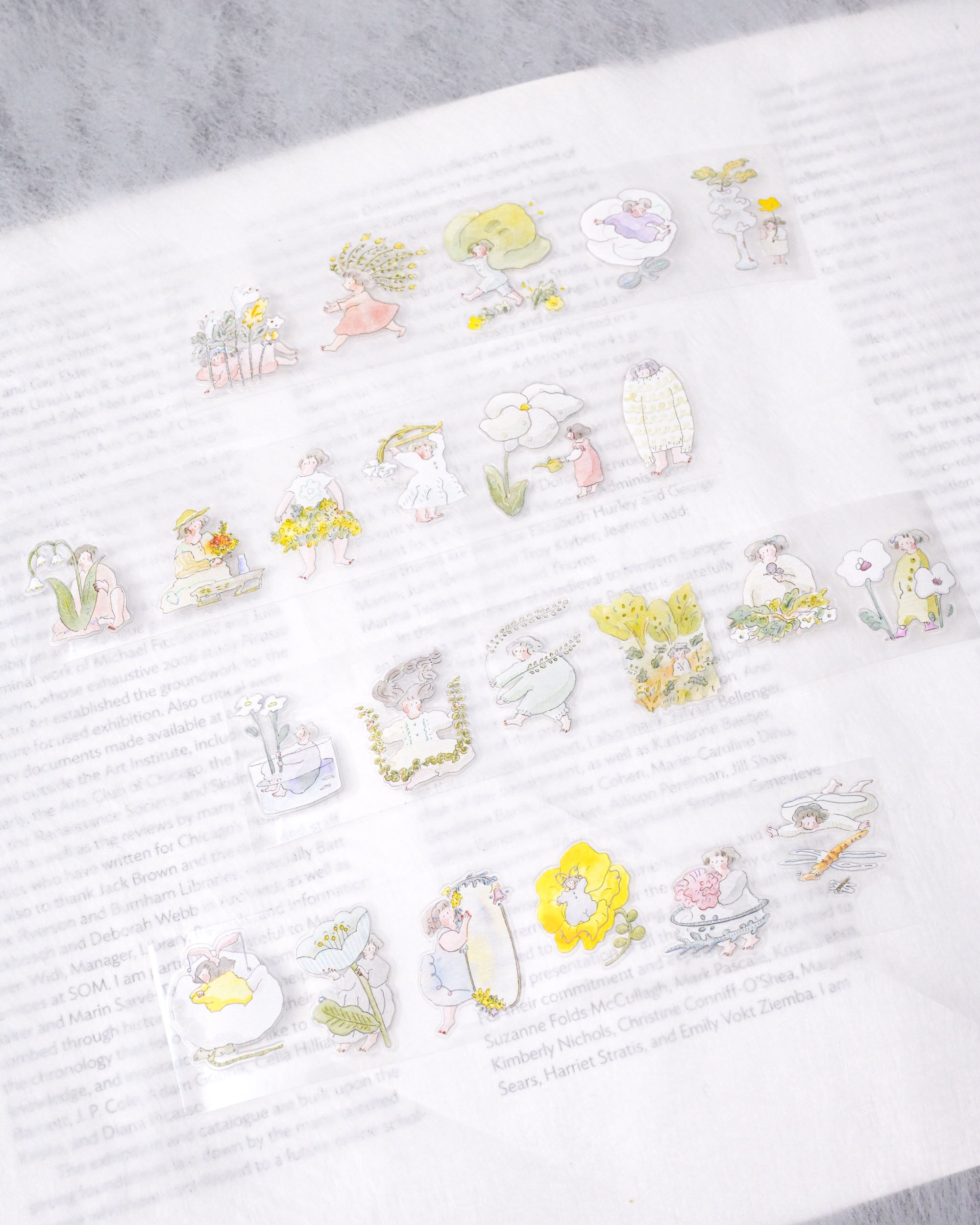 dodolulu doremi PET Tape - Nestled in Green (3.5cm)