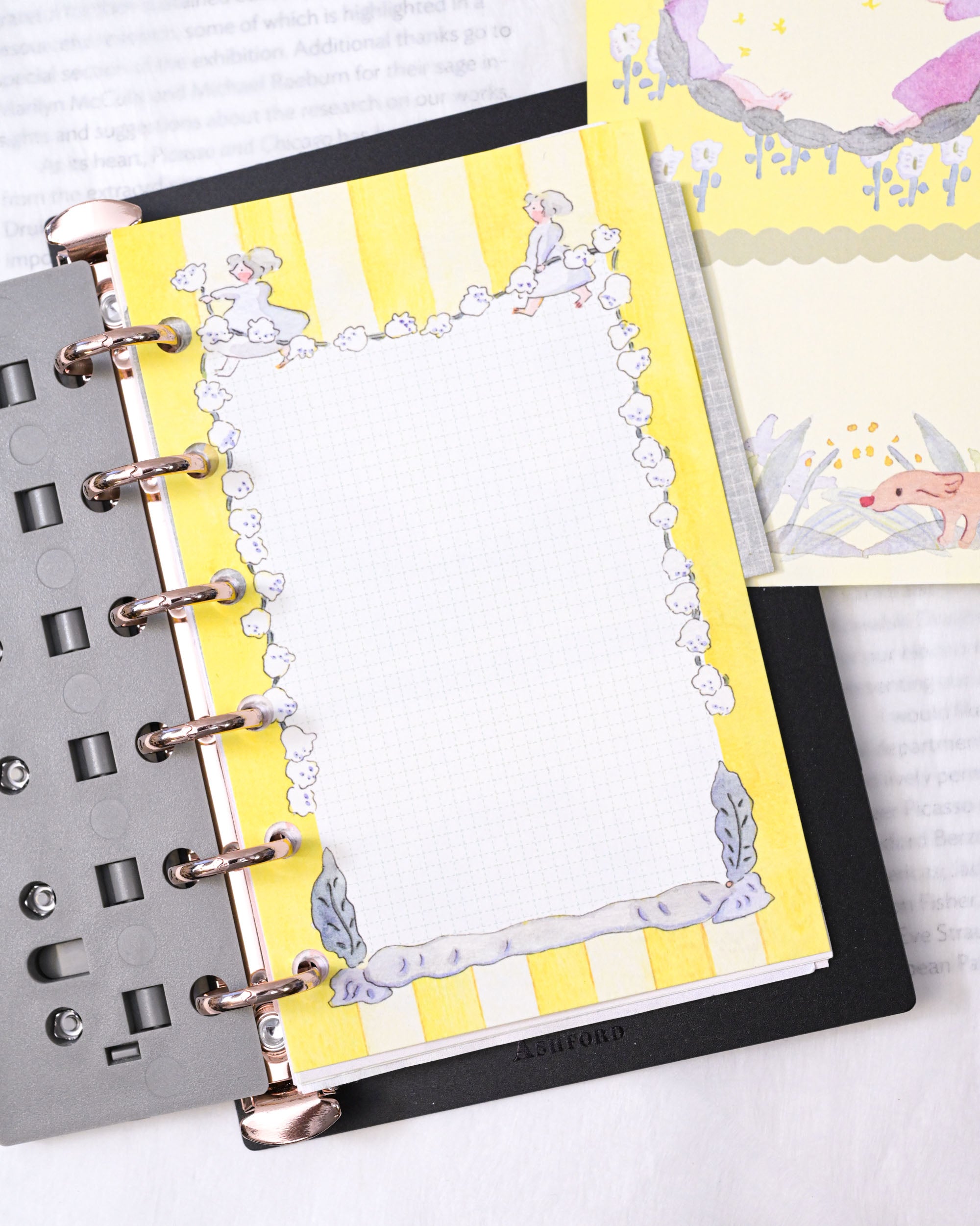 dodolulu Mini 6 (M6) Memo Refill - Follow the Bloom