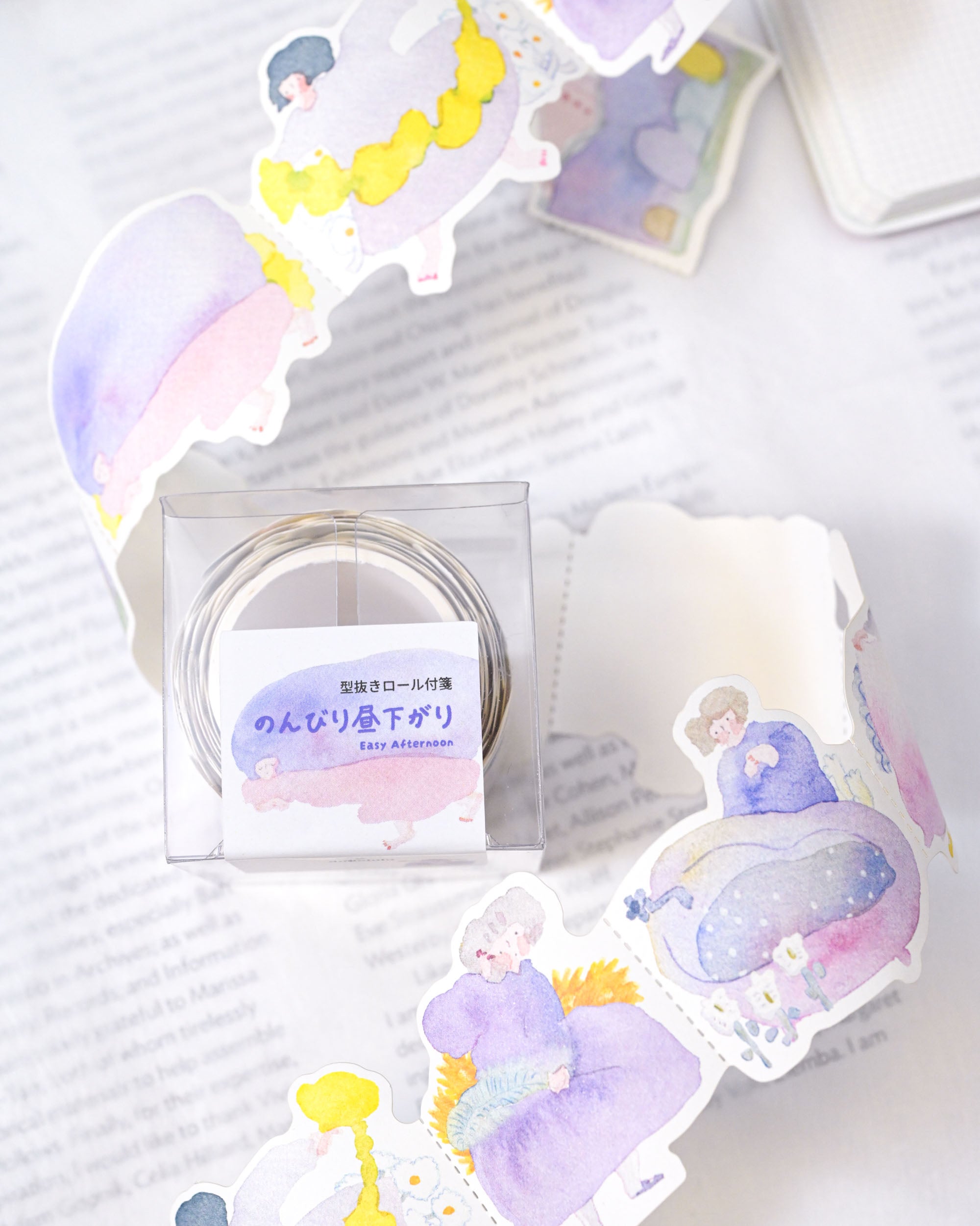 dodolulu Memo Sticker Roll - Easy Afternoon