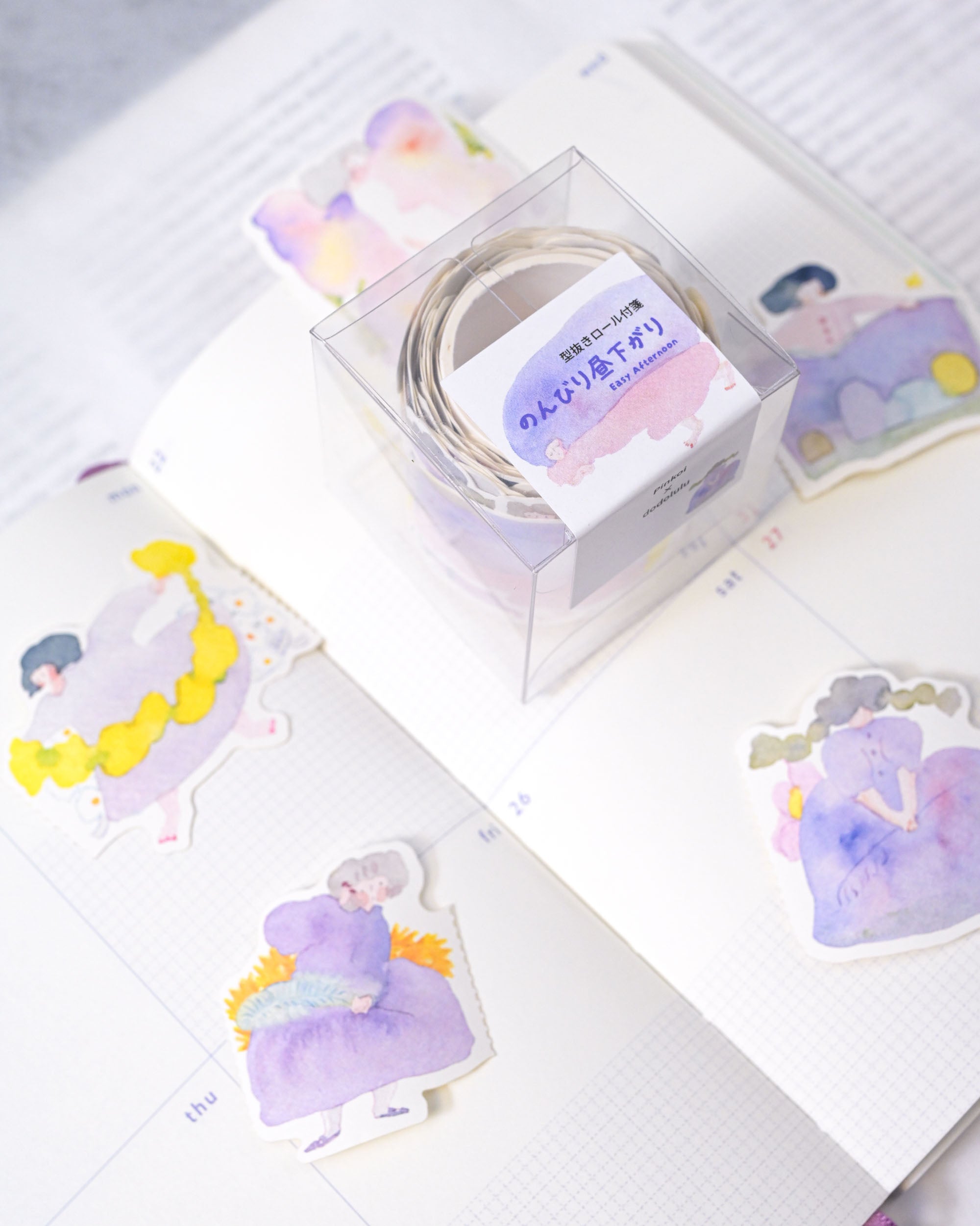 dodolulu Memo Sticker Roll - Easy Afternoon