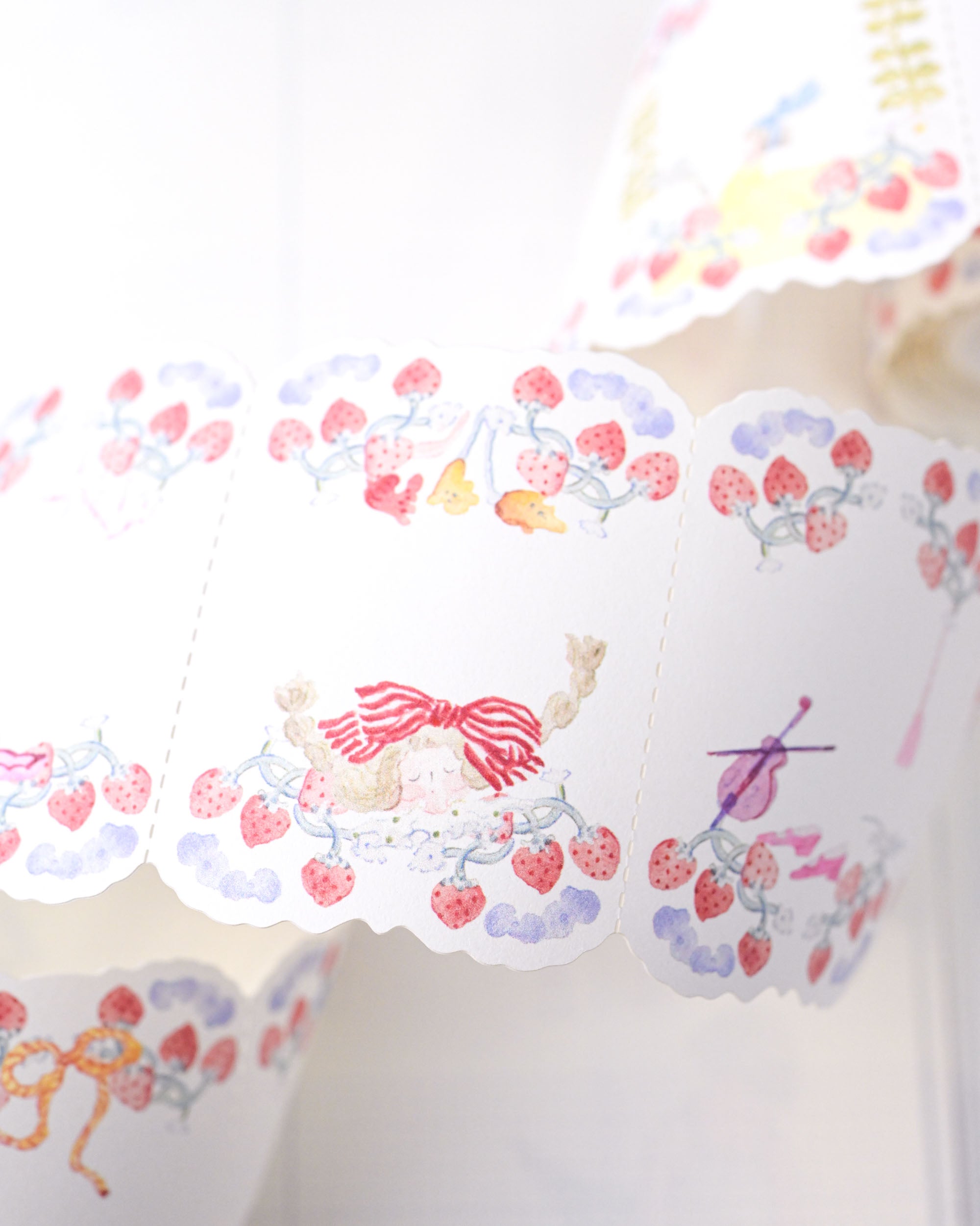 dodolulu Memo Sticker Roll - Berry Tales