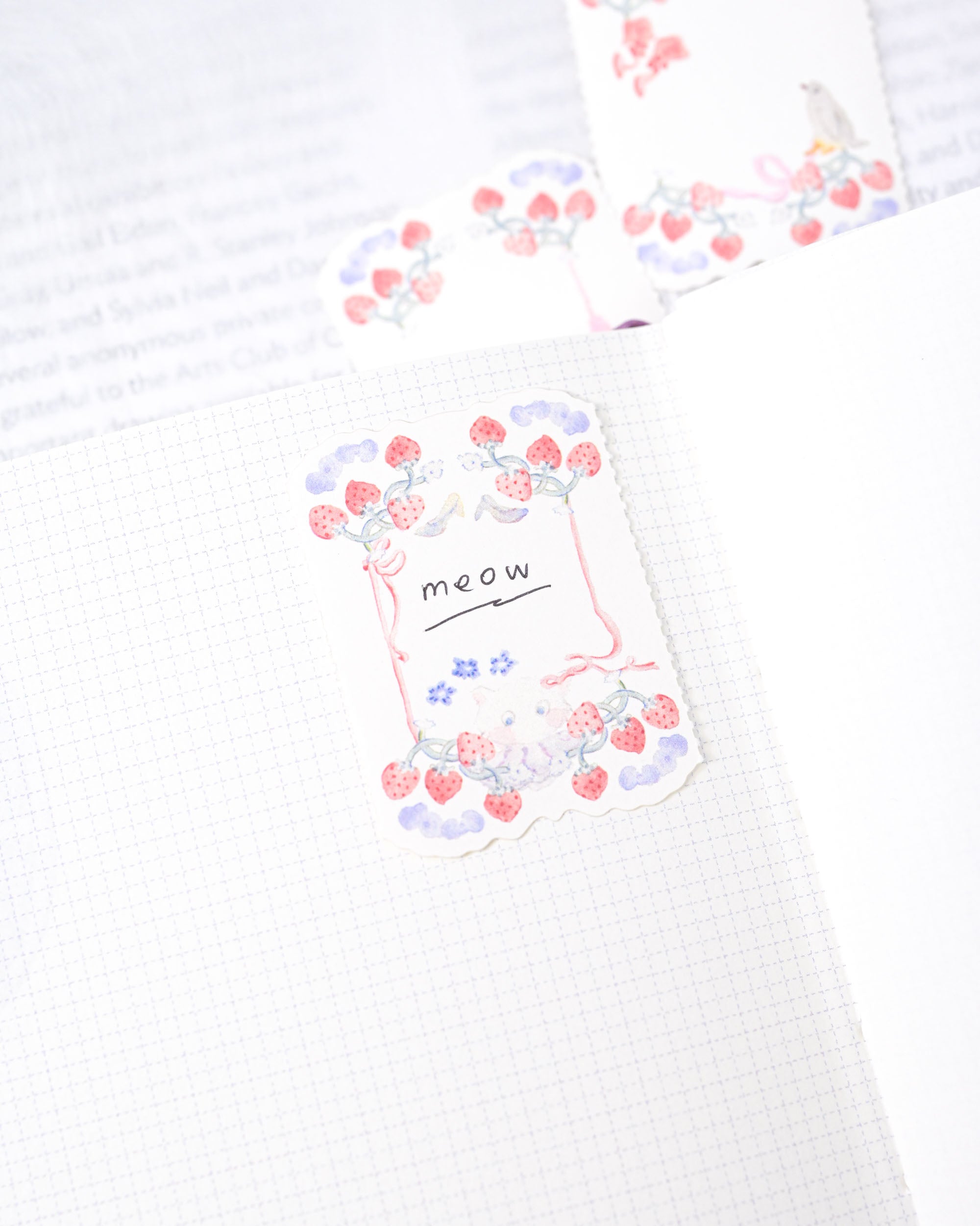 dodolulu Memo Sticker Roll - Berry Tales
