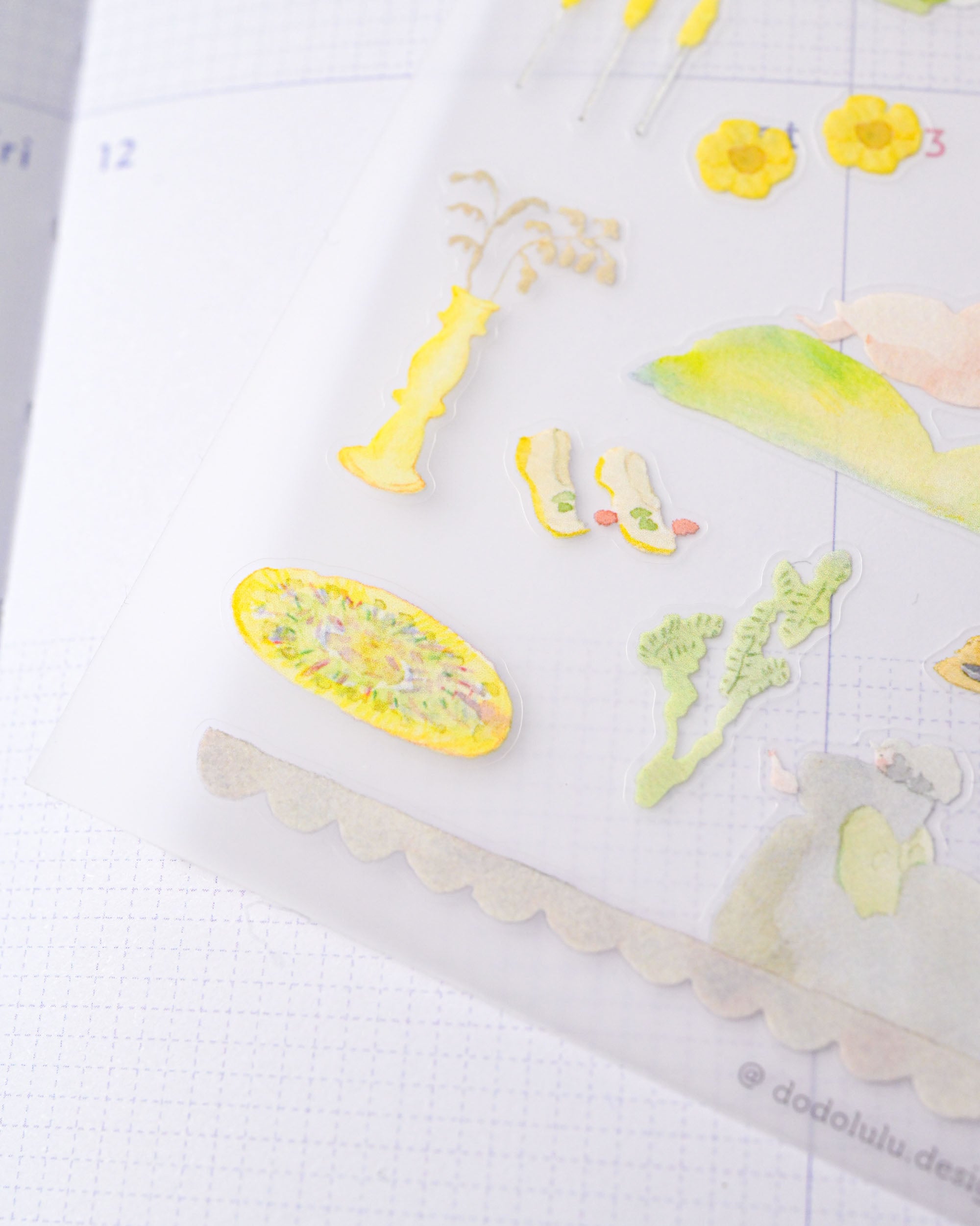 dodolulu Matte Sticker Sheet - An Afternoon