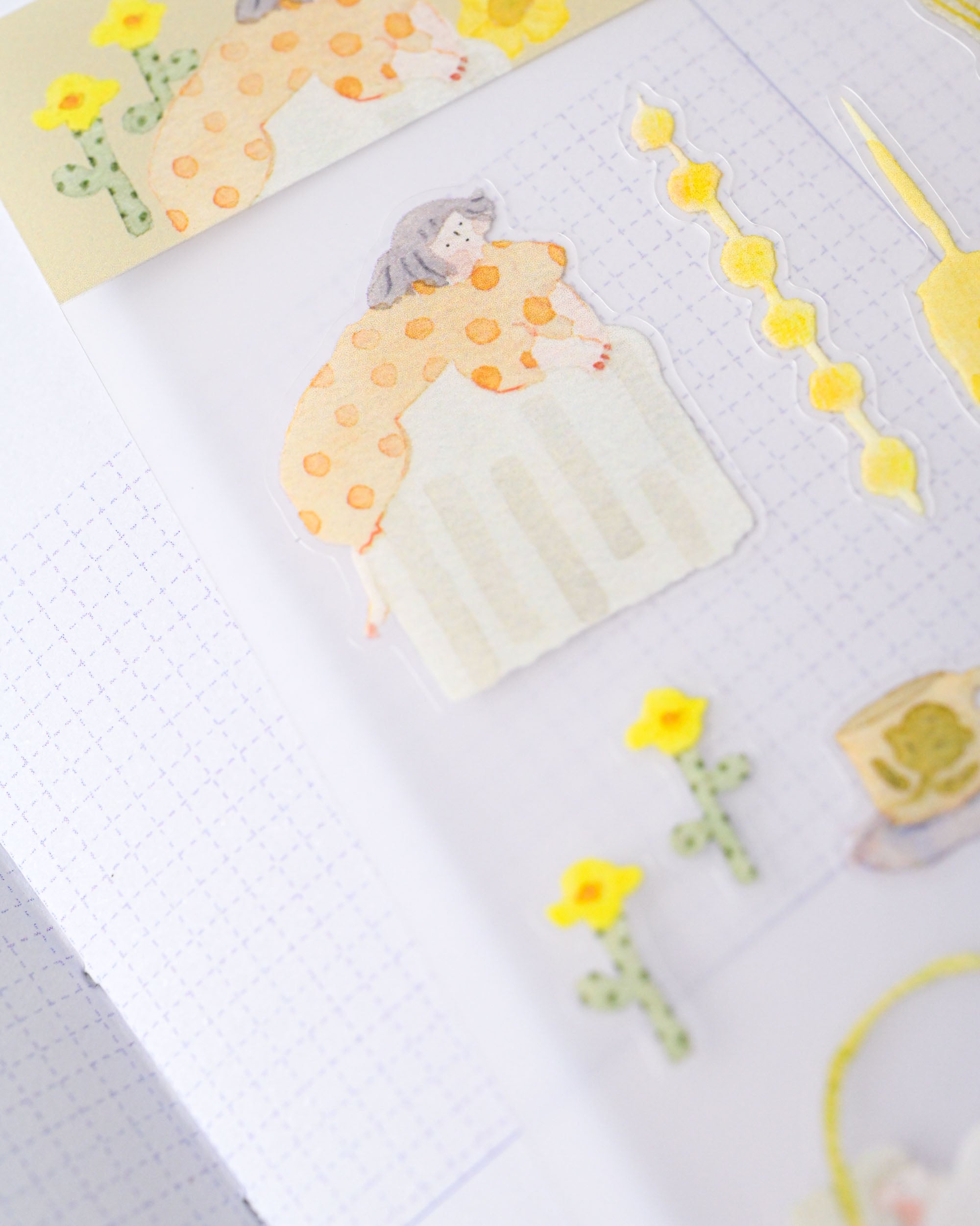 dodolulu Matte Sticker Sheet - An Afternoon