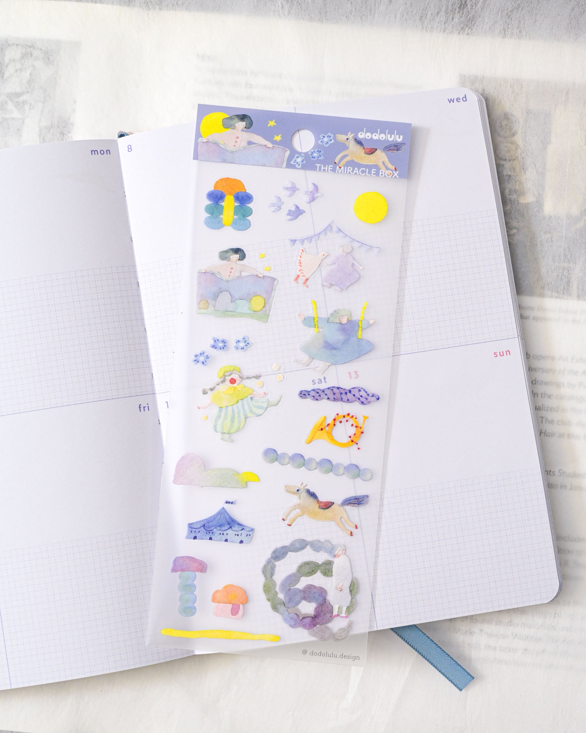 dodolulu Matte Sticker Sheet - The Miracle Box