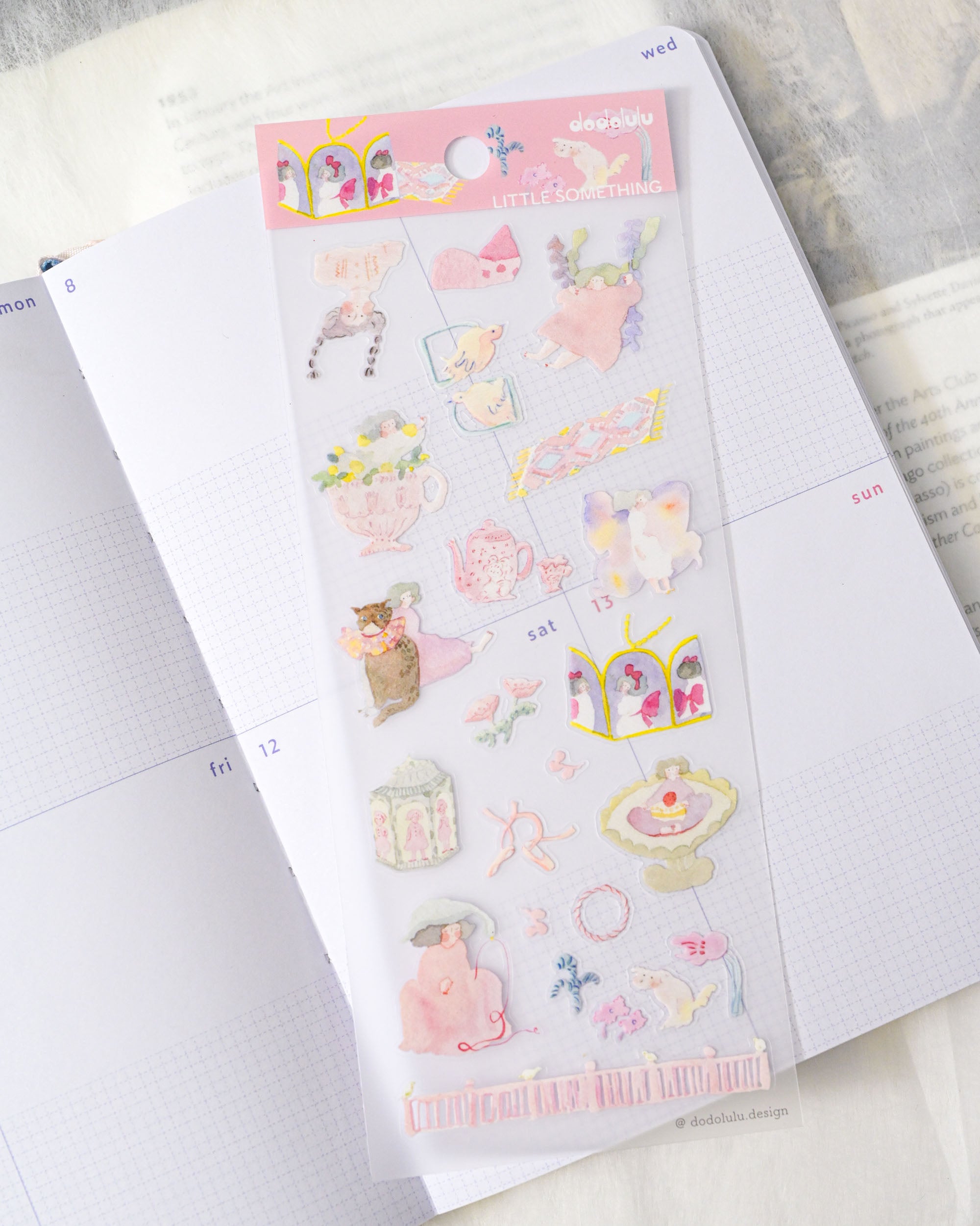 dodolulu Matte Sticker Sheet - Little Something