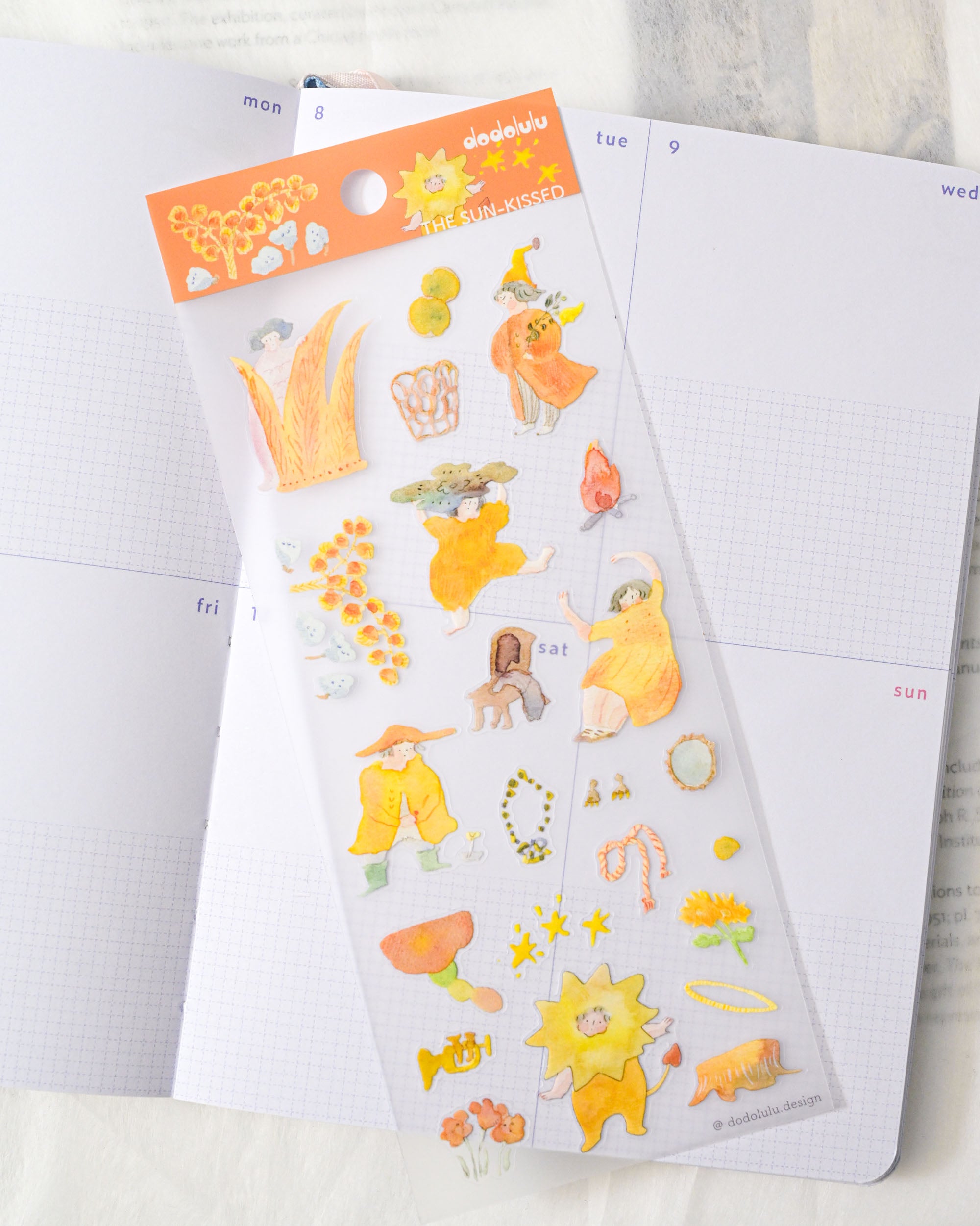 dodolulu Matte Sticker Sheet - The Sunkissed