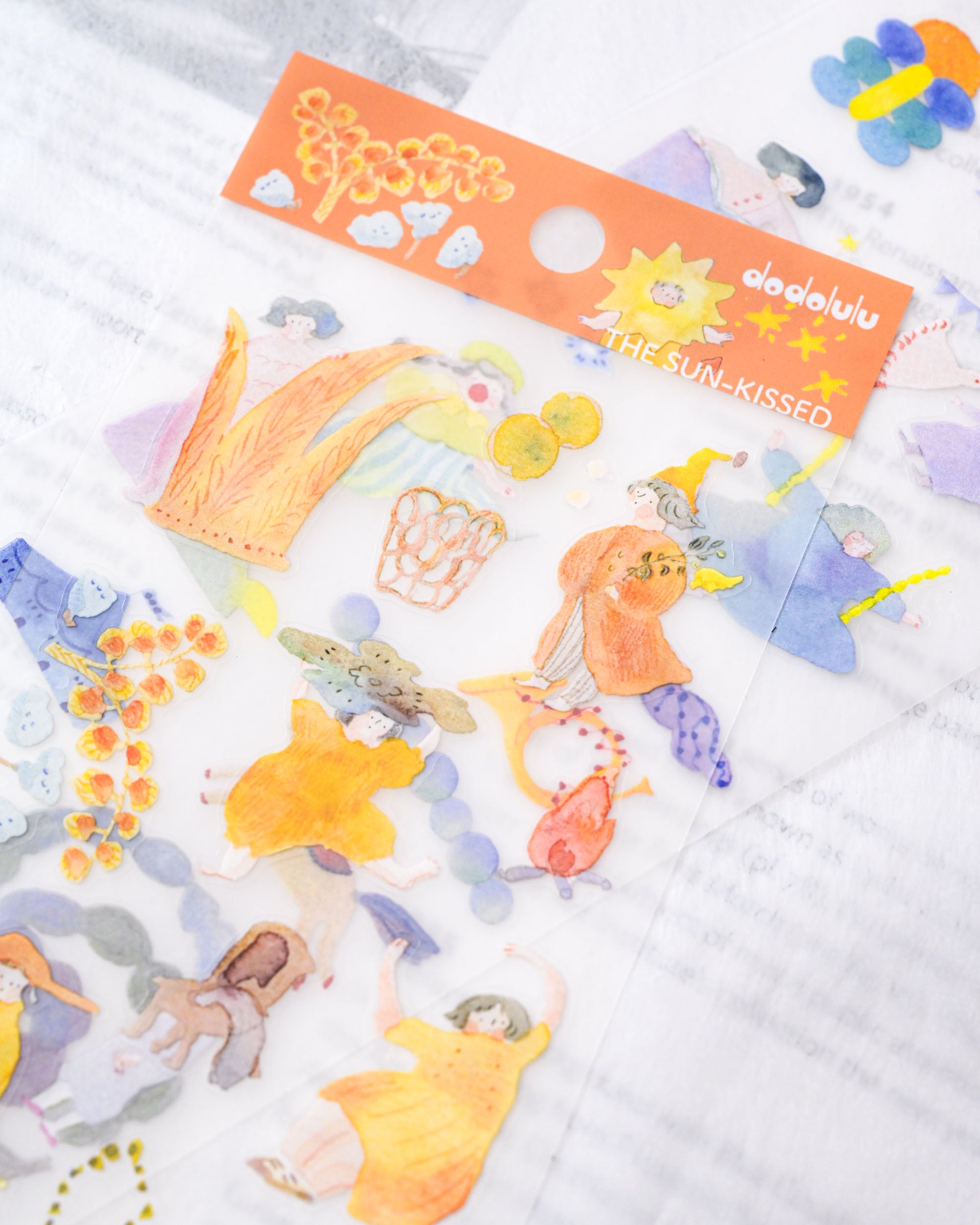dodolulu Matte Sticker Sheet - The Sunkissed