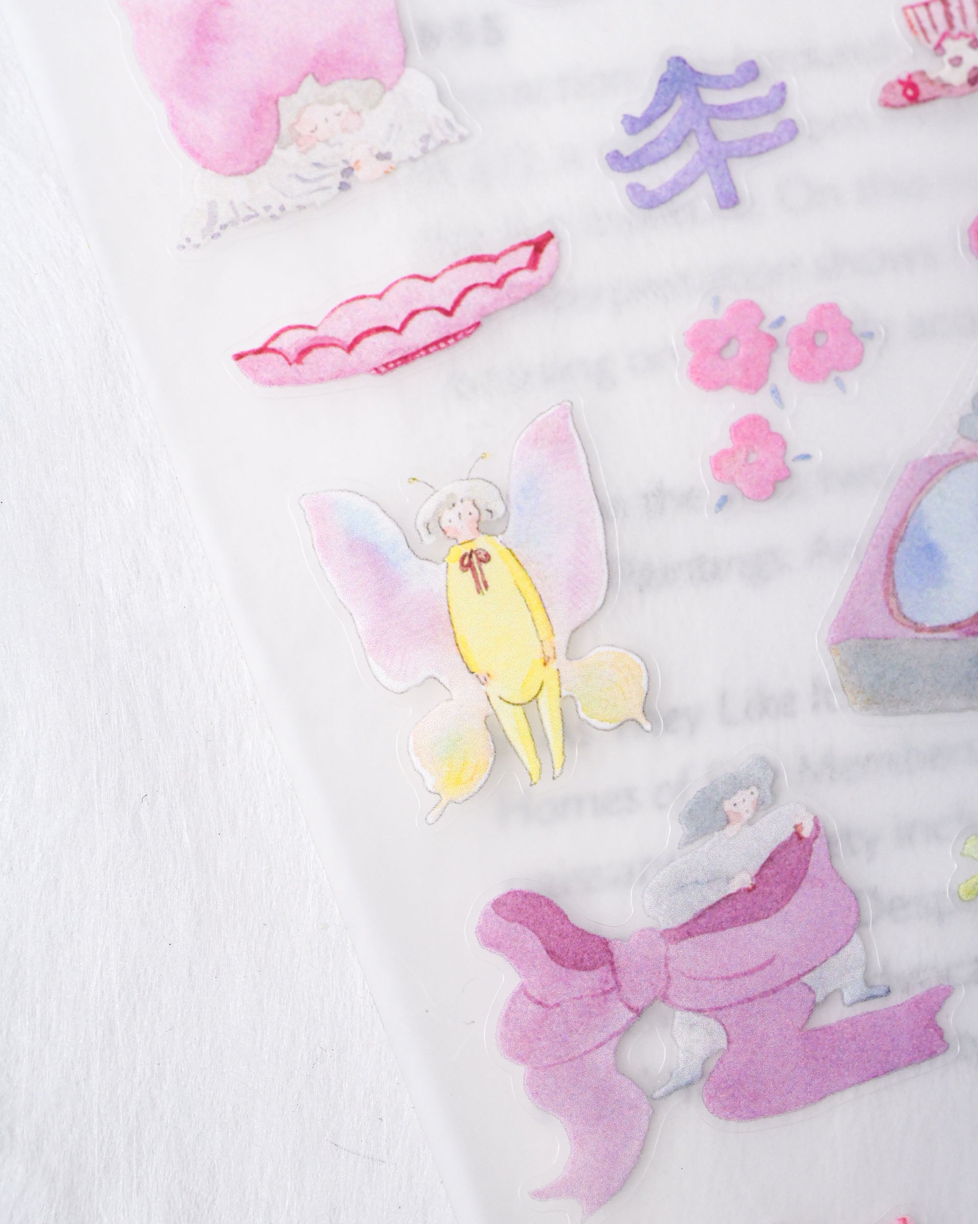 dodolulu Matte Sticker Sheet - British Garden