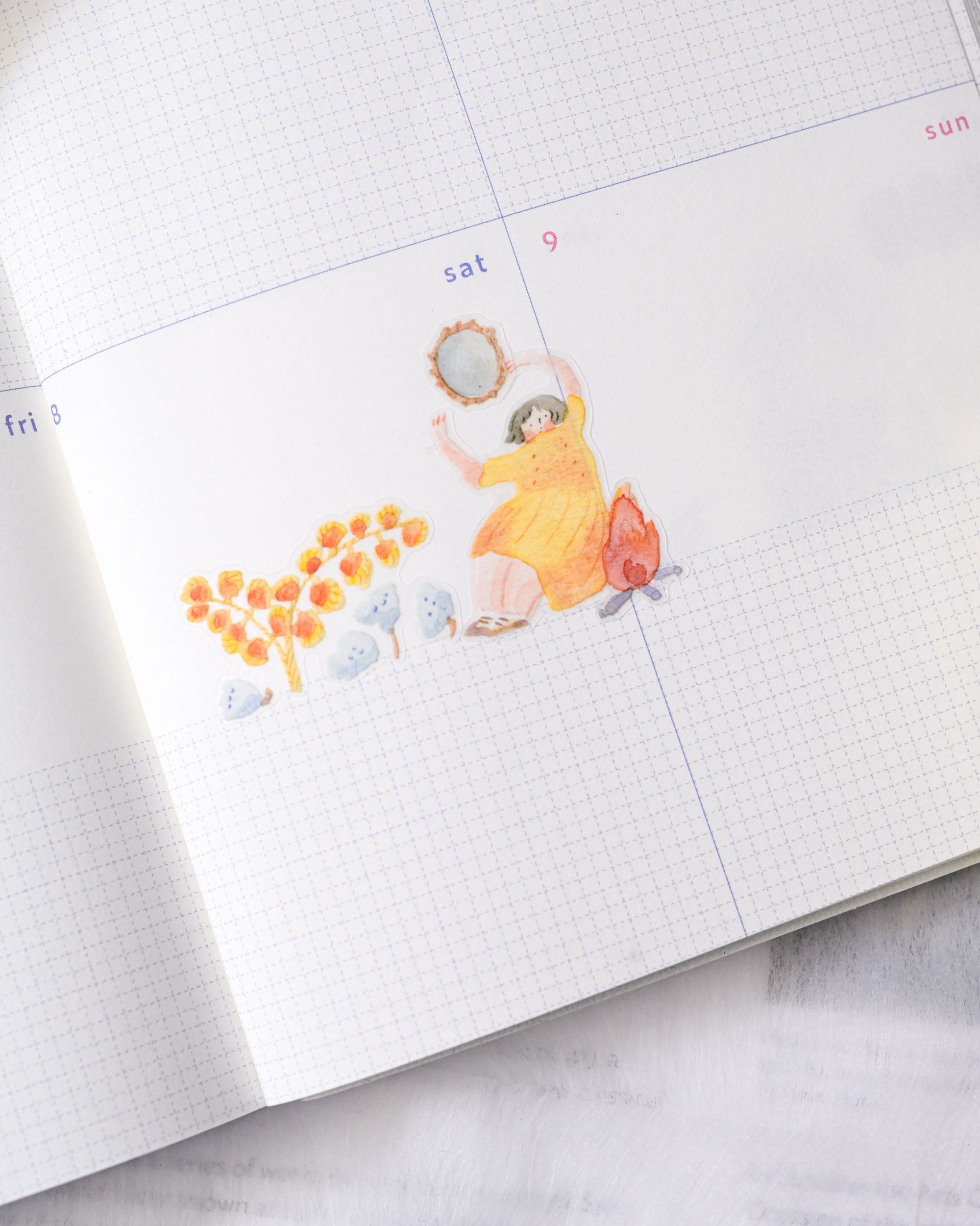 dodolulu Matte Sticker Sheet - The Sunkissed