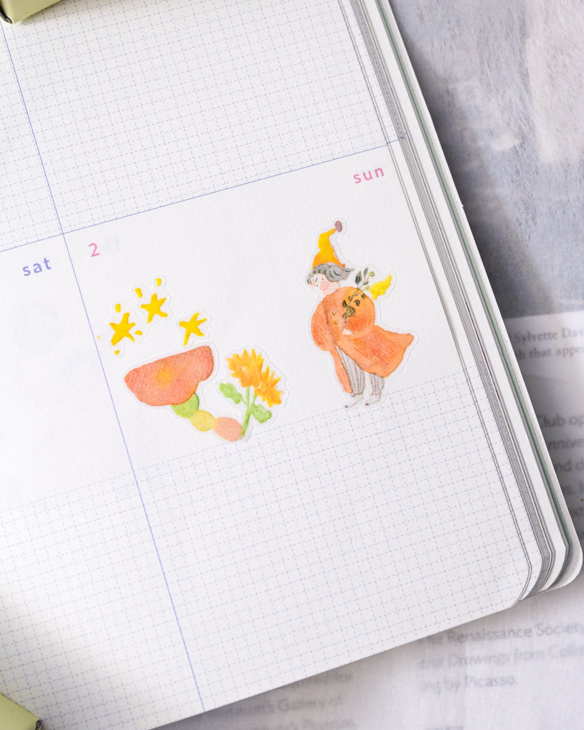 dodolulu Matte Sticker Sheet - The Sunkissed