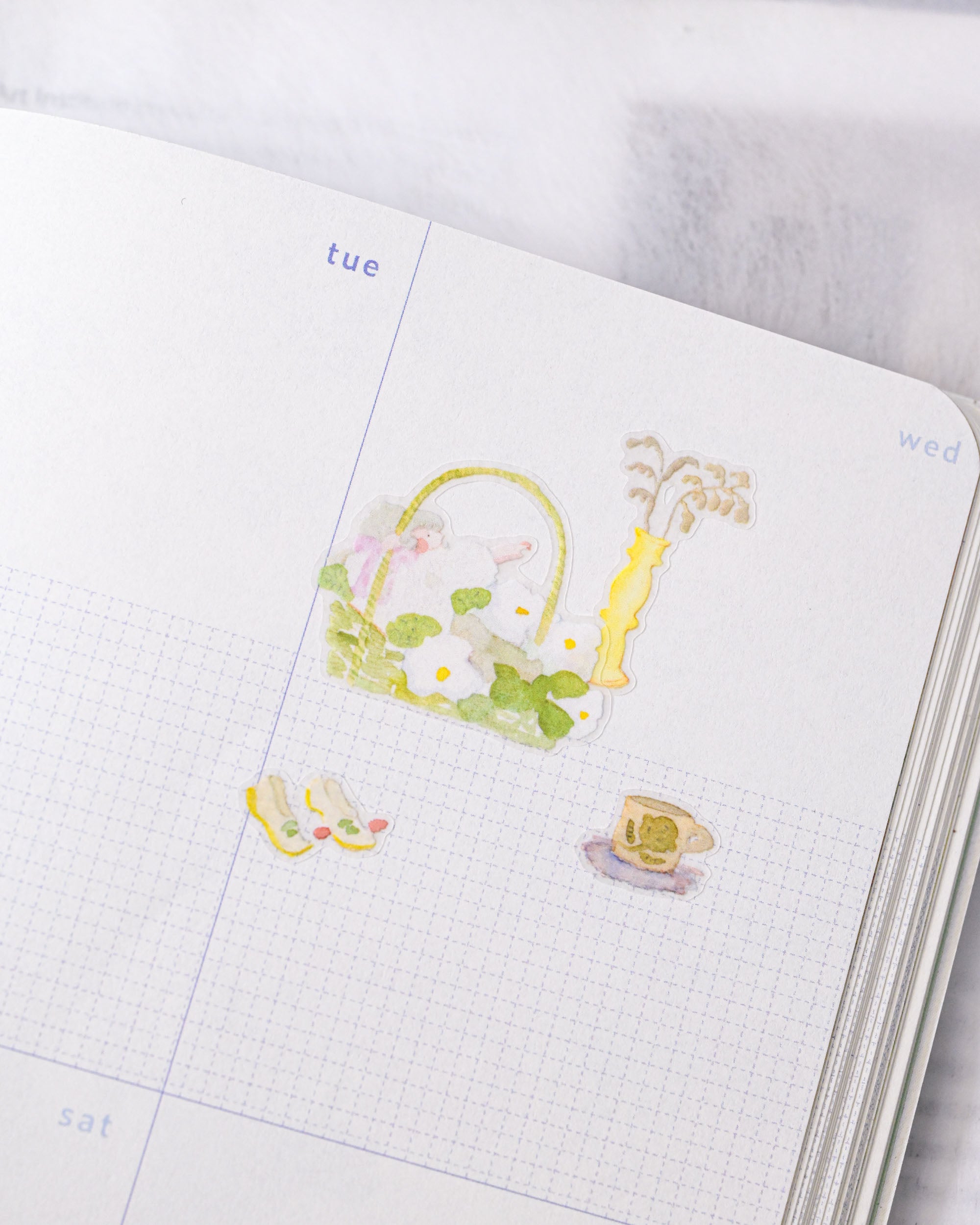 dodolulu Matte Sticker Sheet - An Afternoon