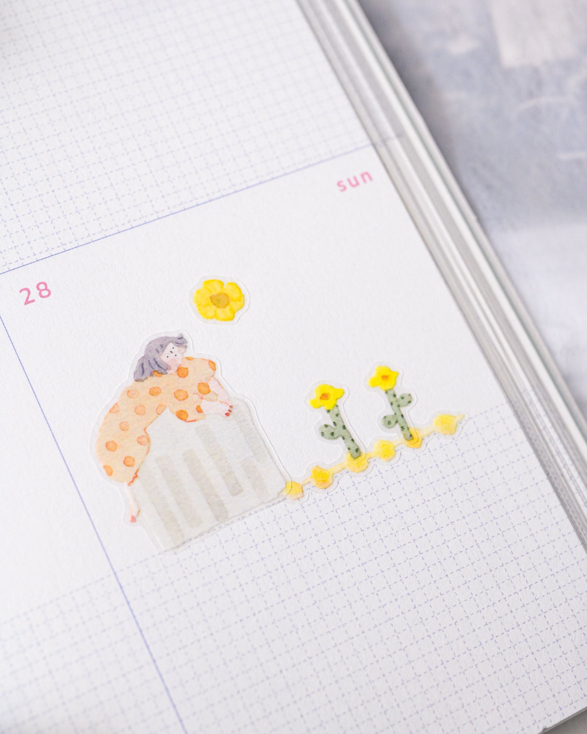 dodolulu Matte Sticker Sheet - An Afternoon