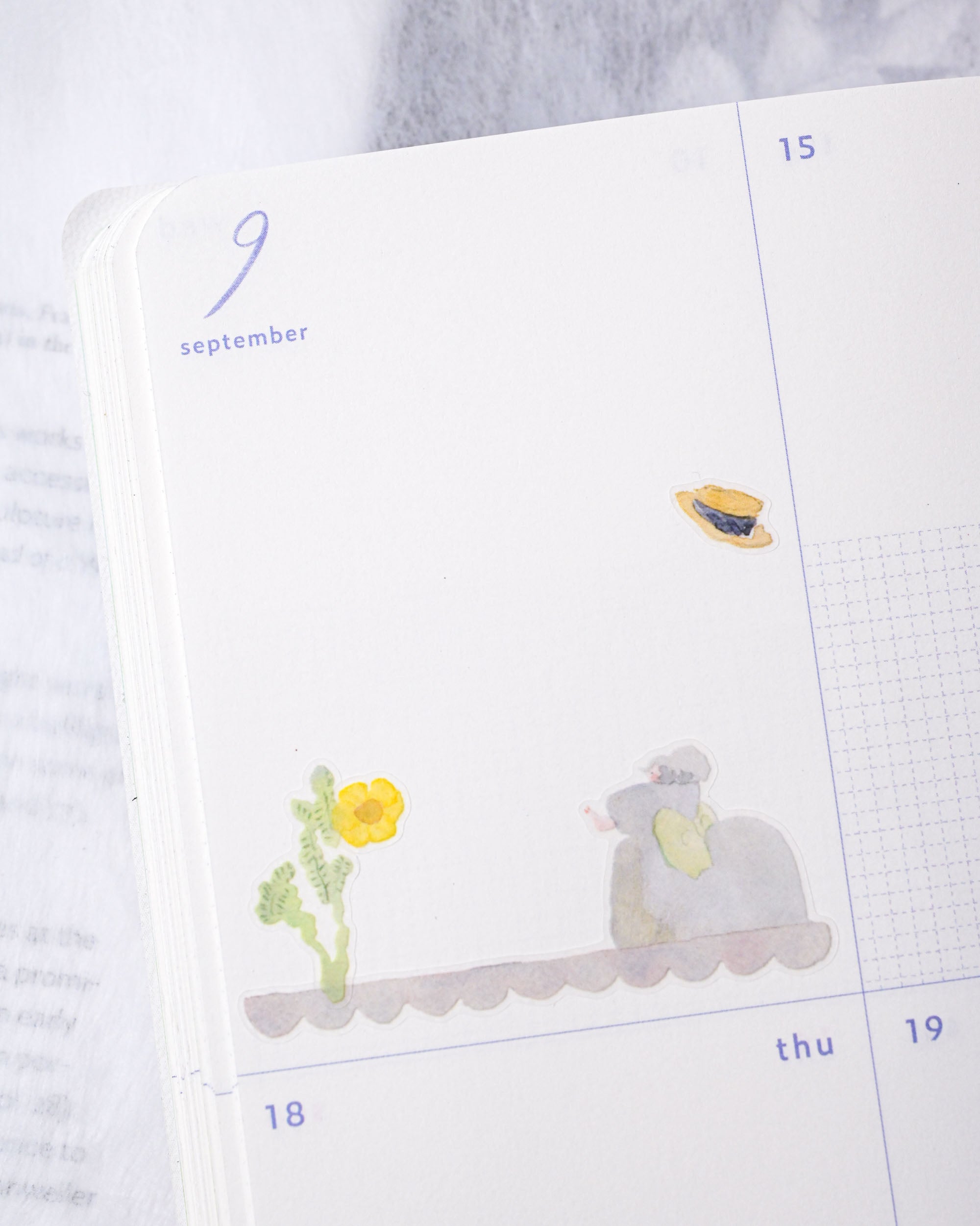 dodolulu Matte Sticker Sheet - An Afternoon