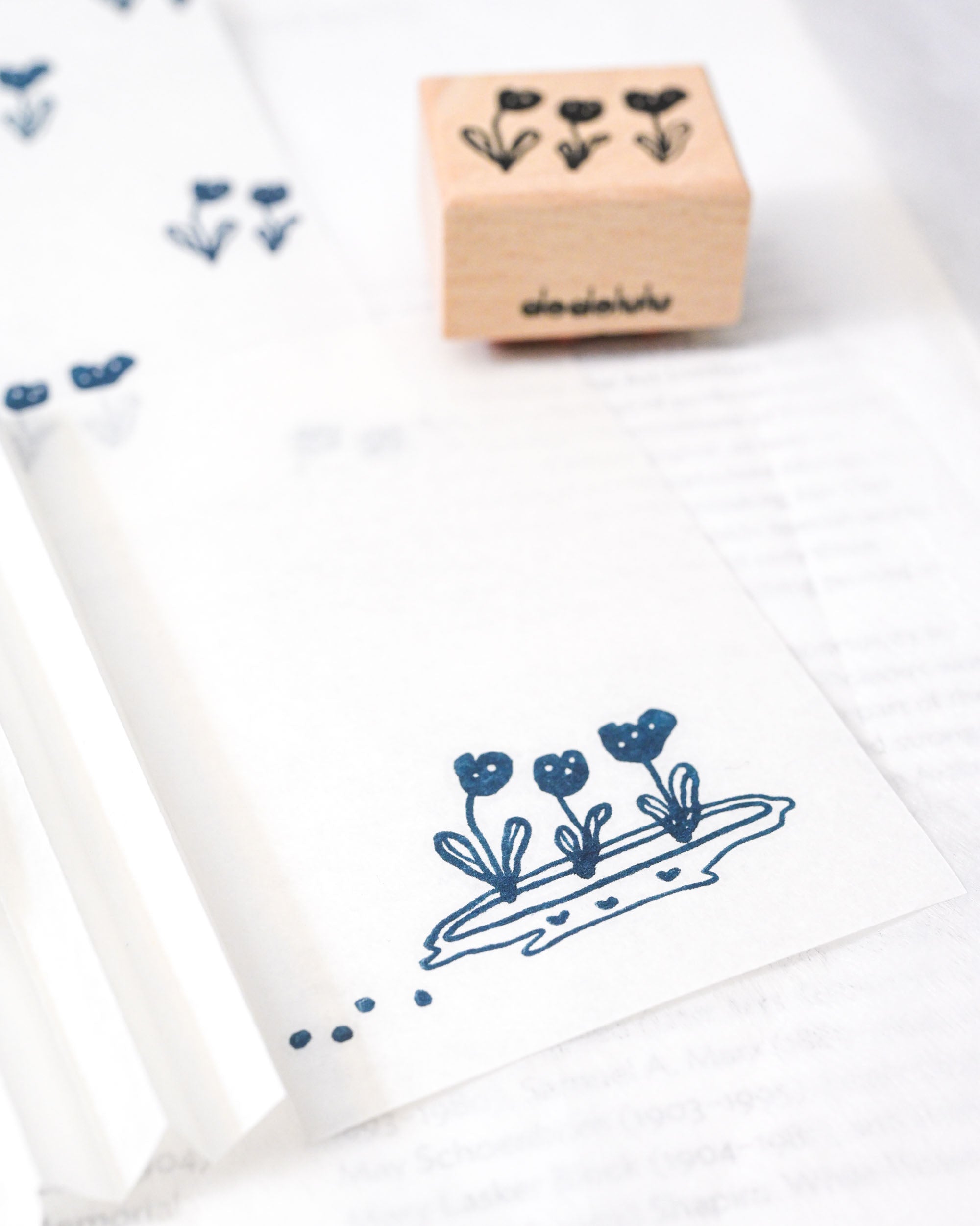 dodolulu Rubber Stamp Set - The Gardener