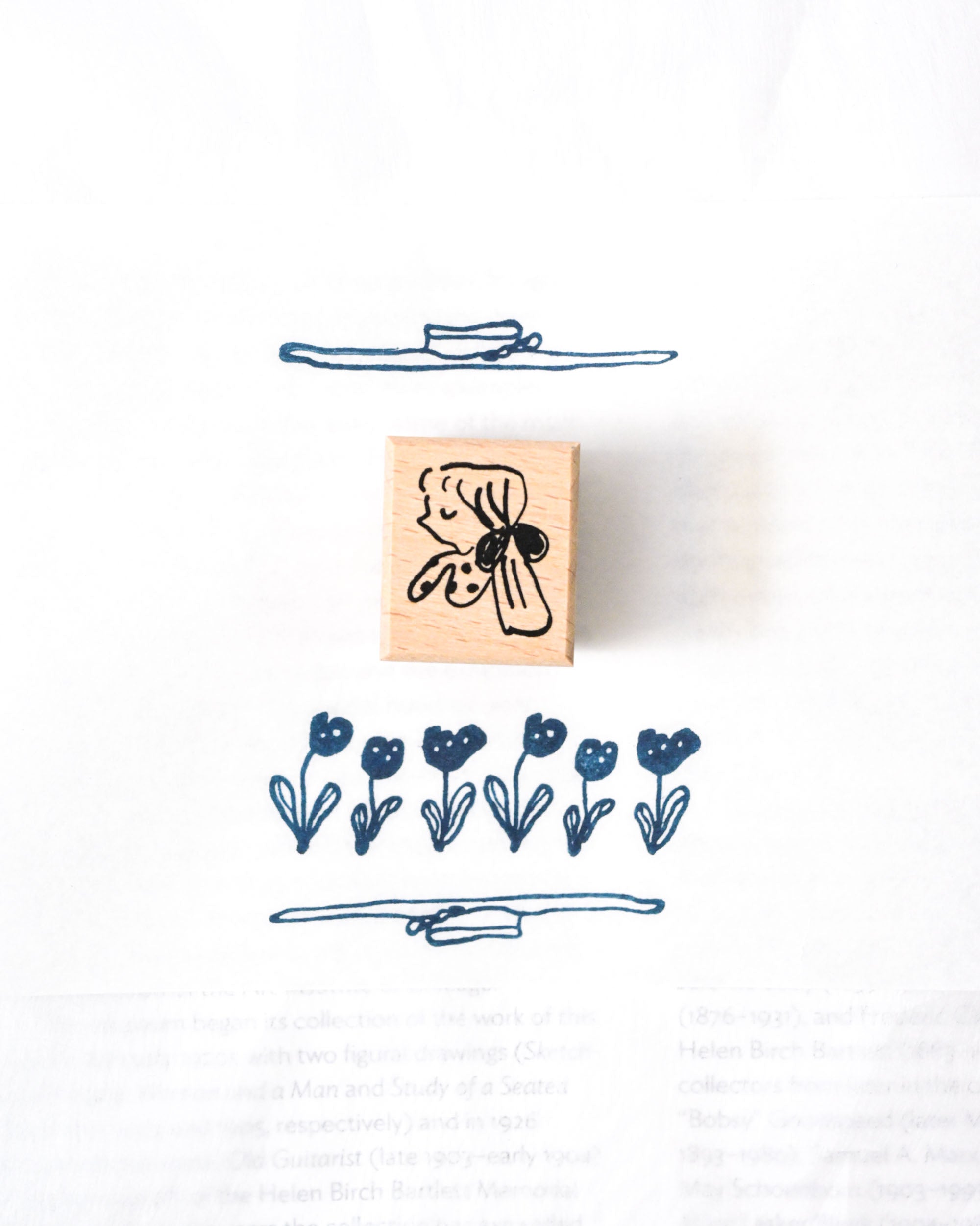 dodolulu Rubber Stamp Set - The Gardener