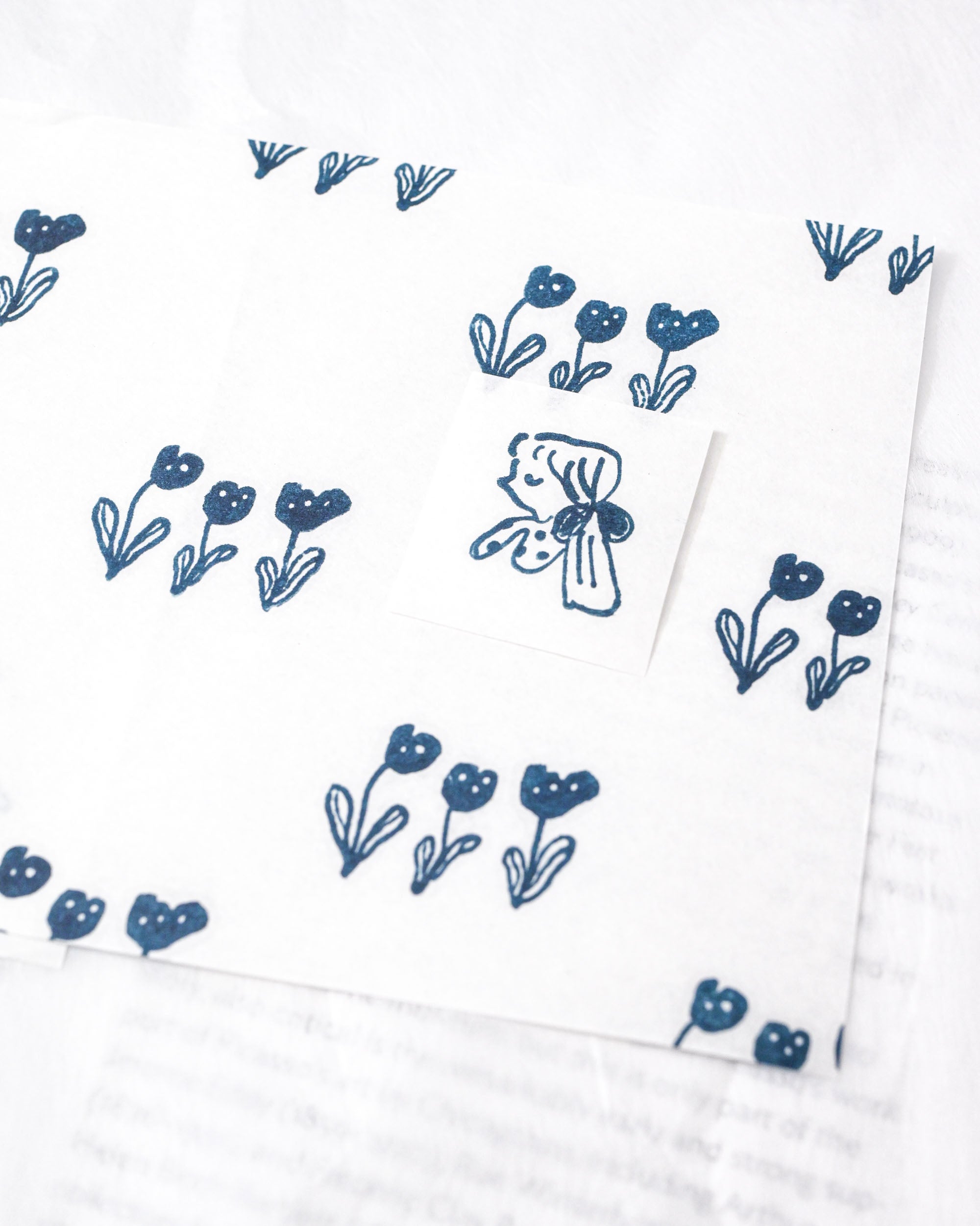 dodolulu Rubber Stamp Set - The Gardener