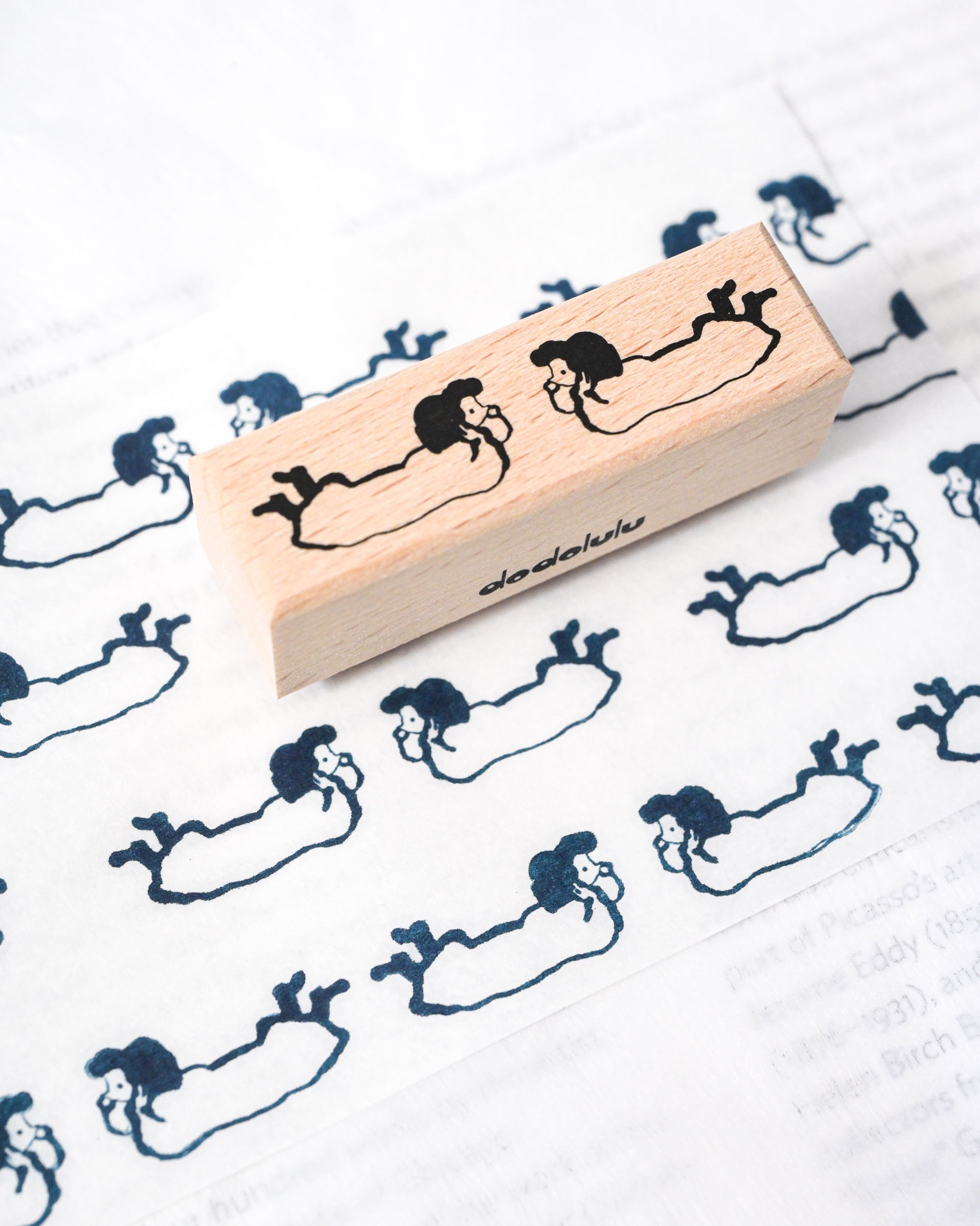 dodolulu Rubber Stamp Set - Beholding