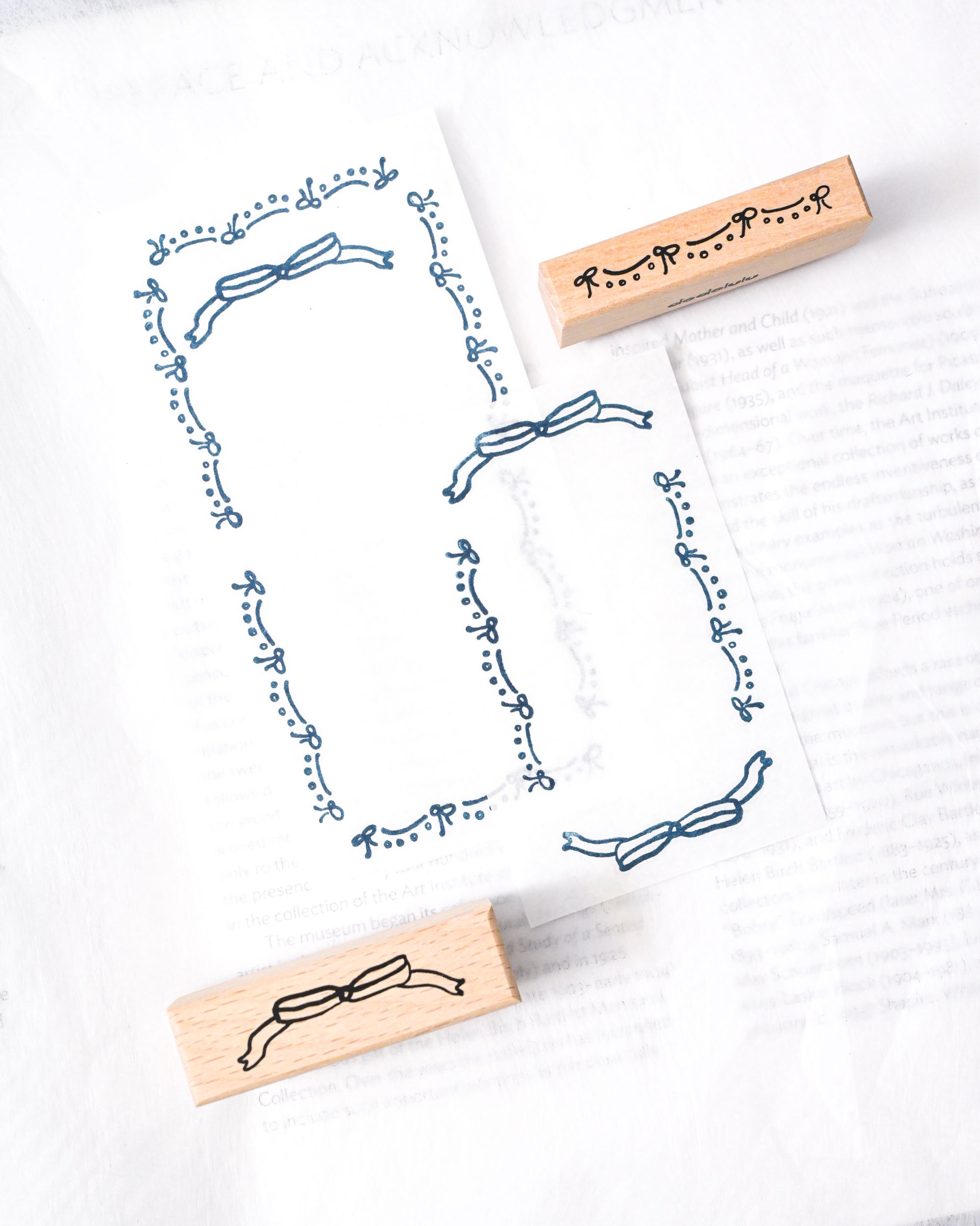 dodolulu Rubber Stamp Set - Beholding