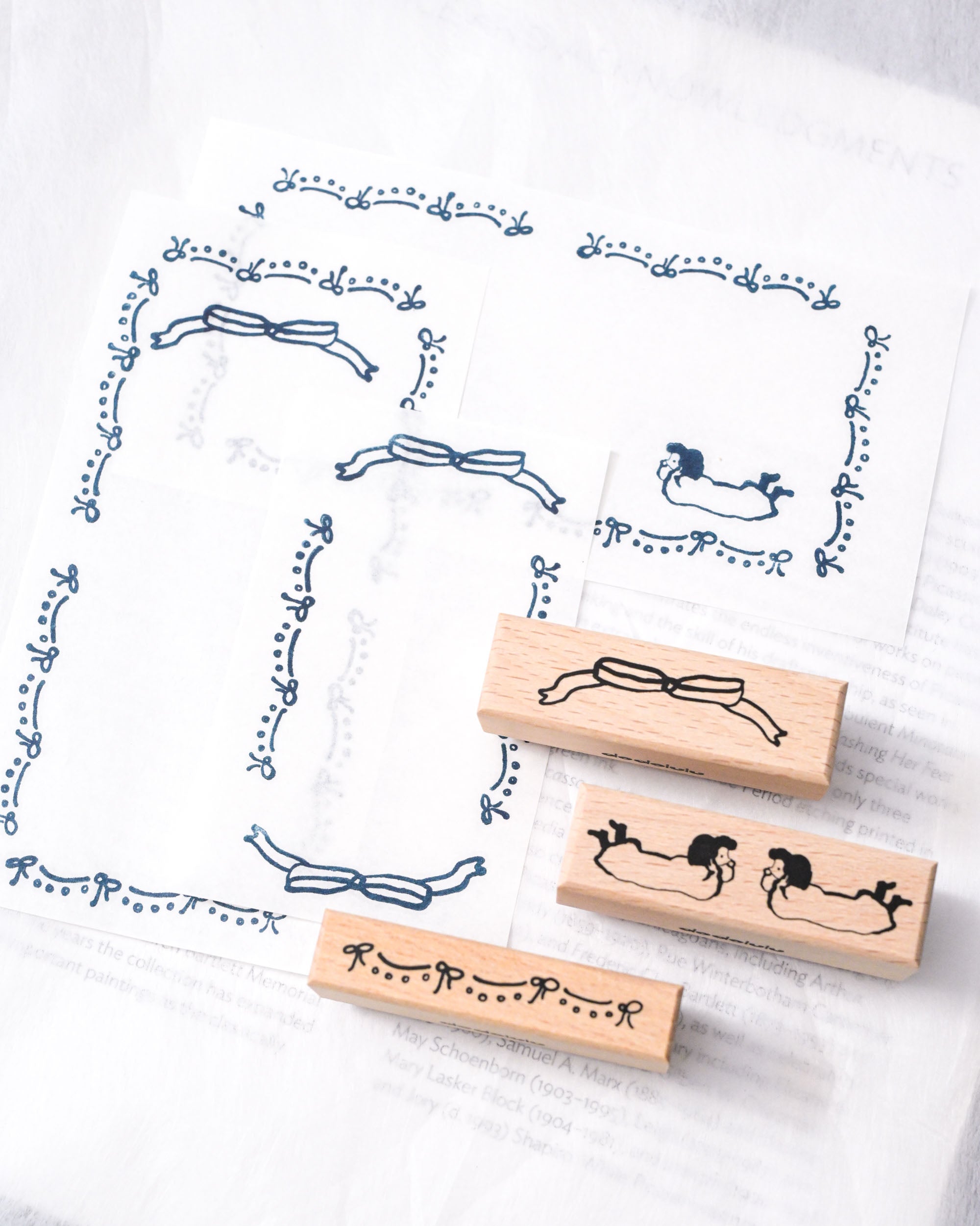 dodolulu Rubber Stamp Set - Beholding