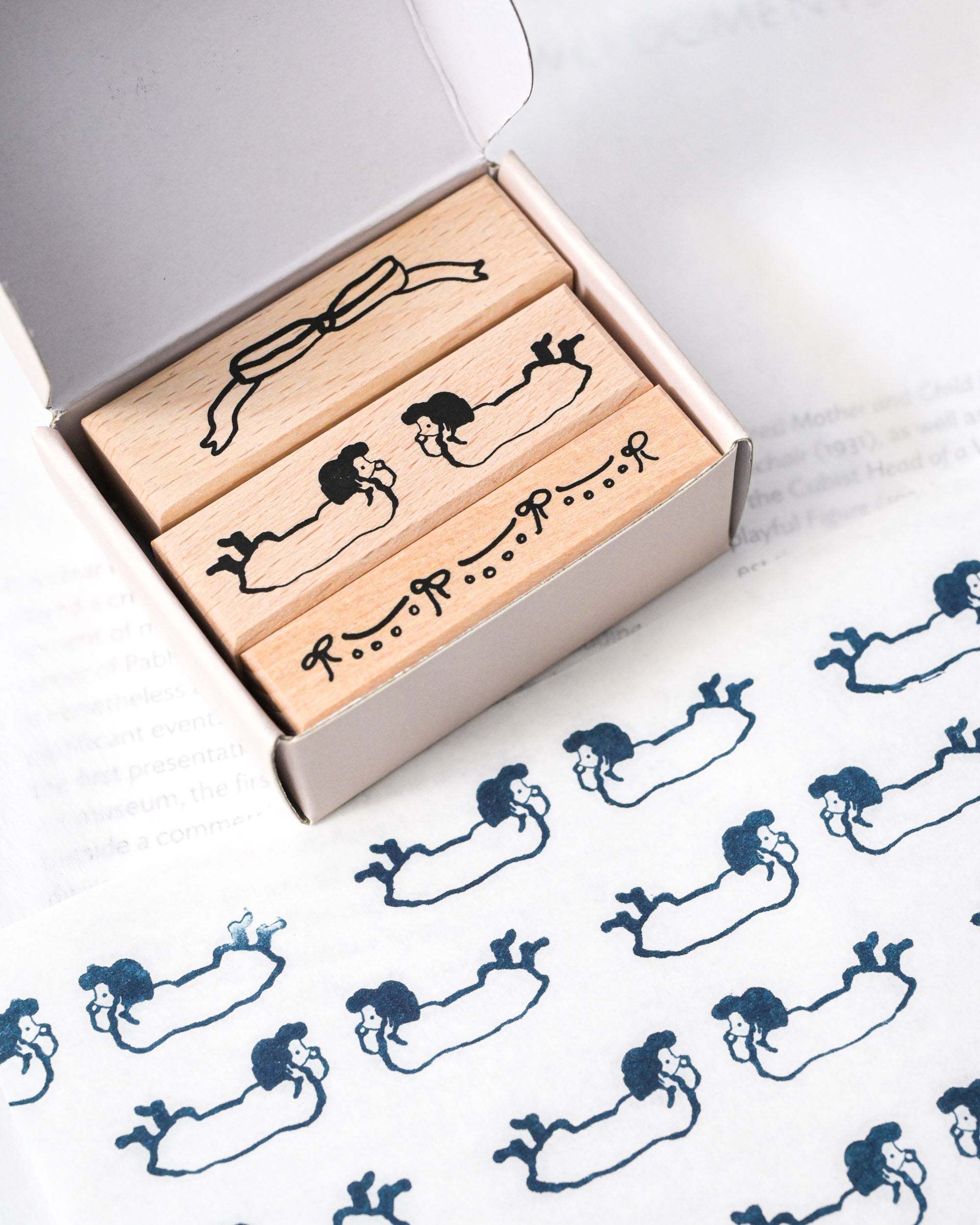 dodolulu Rubber Stamp Set - Beholding