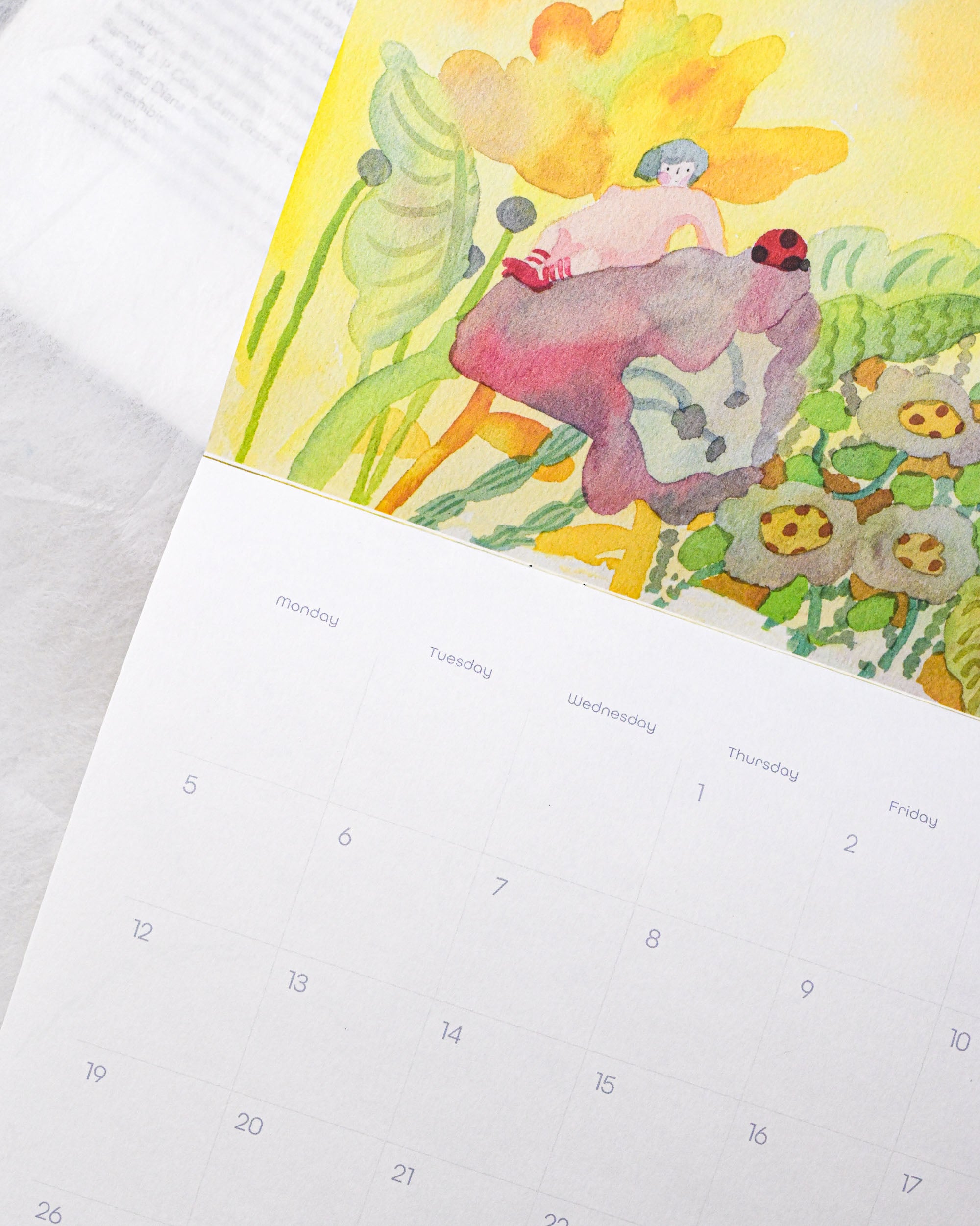 dodolulu 2027 Monthly Wall Calendar A4