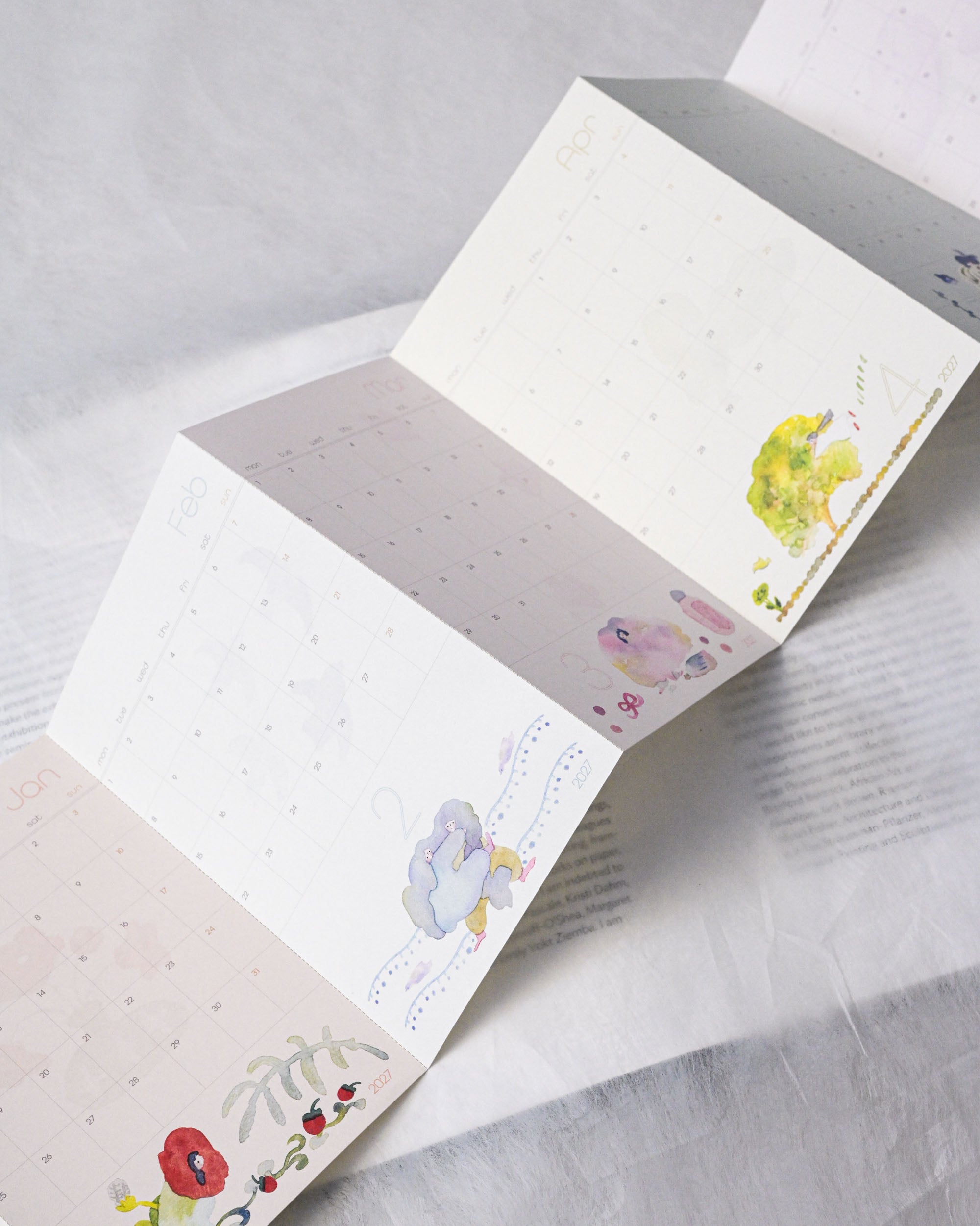 dodolulu 2027 Monthly Planner Stickers