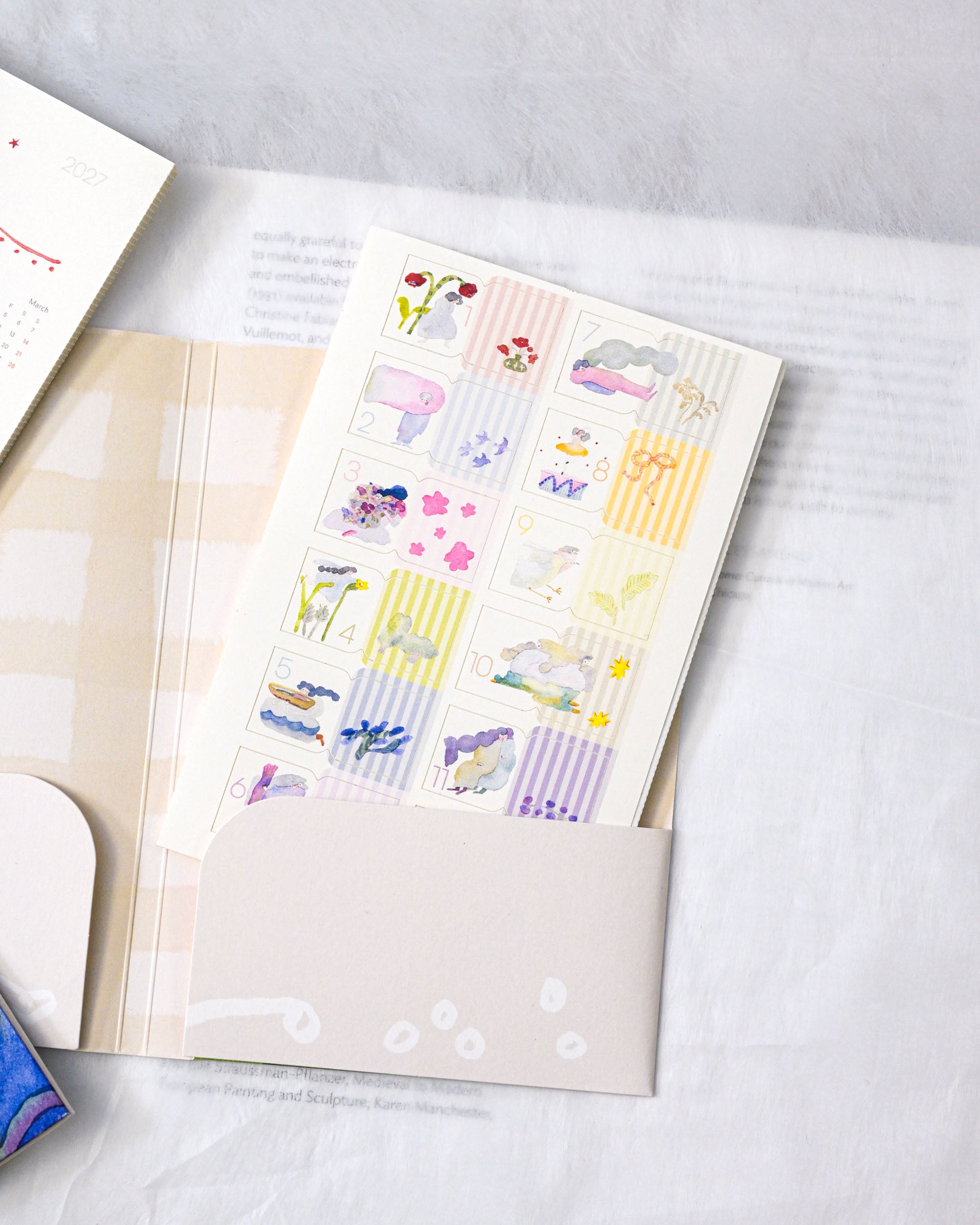 dodolulu 2027 Monthly Planner Stickers