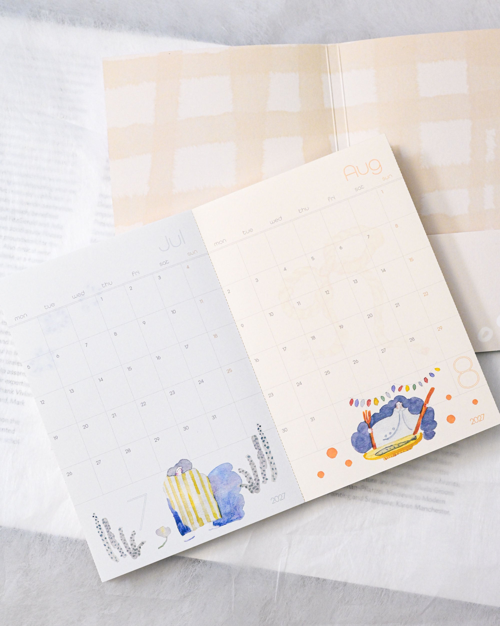 dodolulu 2027 Monthly Planner Stickers