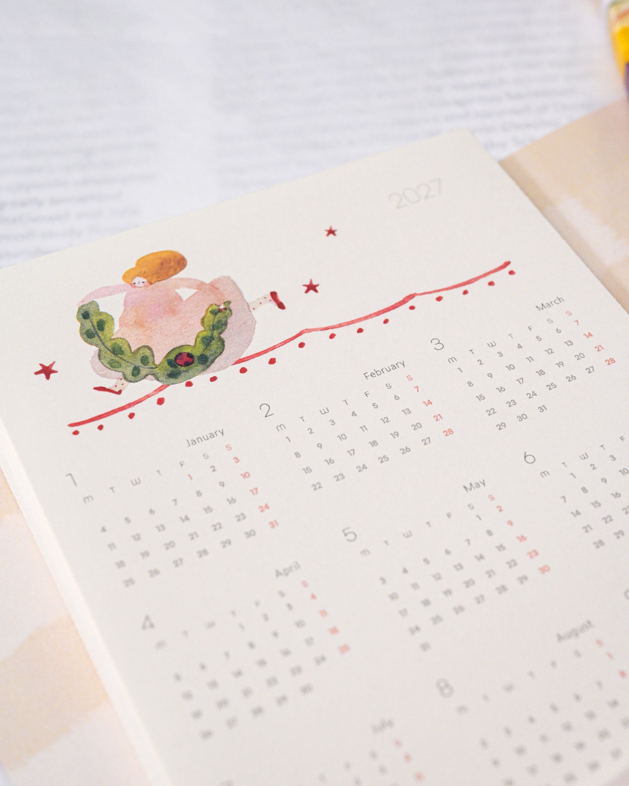 dodolulu 2027 Monthly Planner Stickers