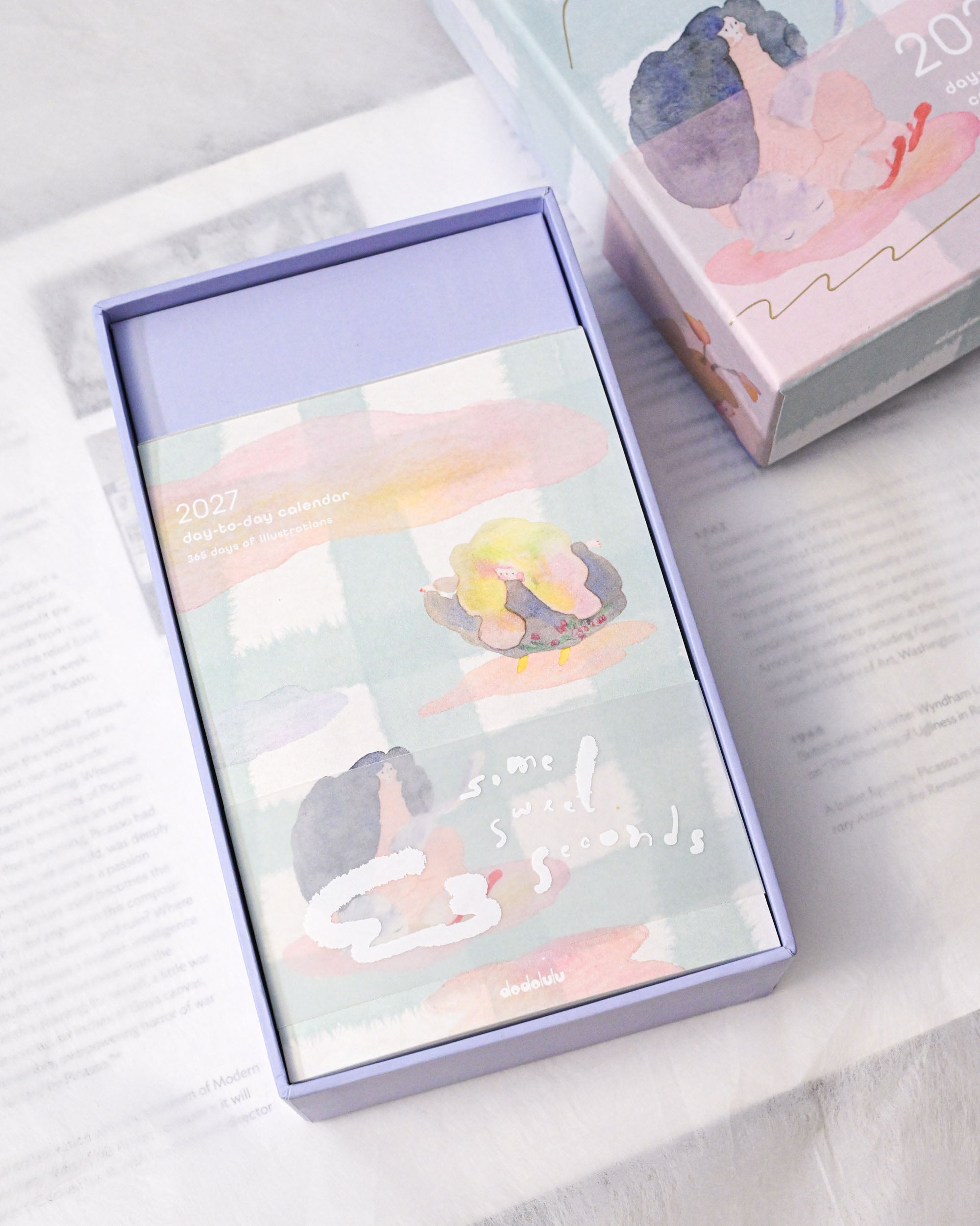 dodolulu 2027 365 Day-to-Day Desk Calendar