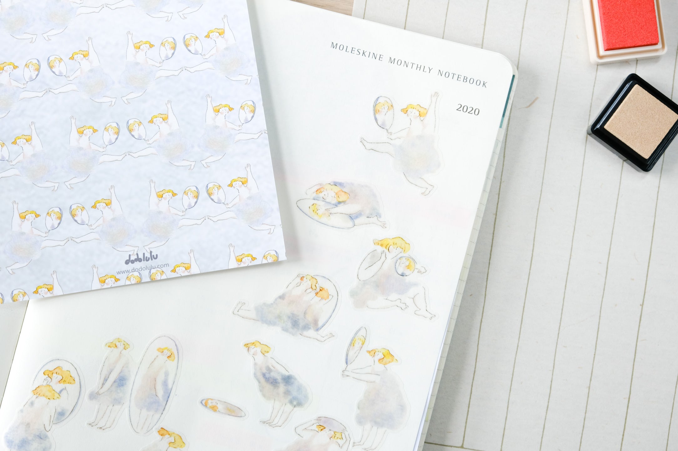 dodolulu Sticker Sheet - The Mirror