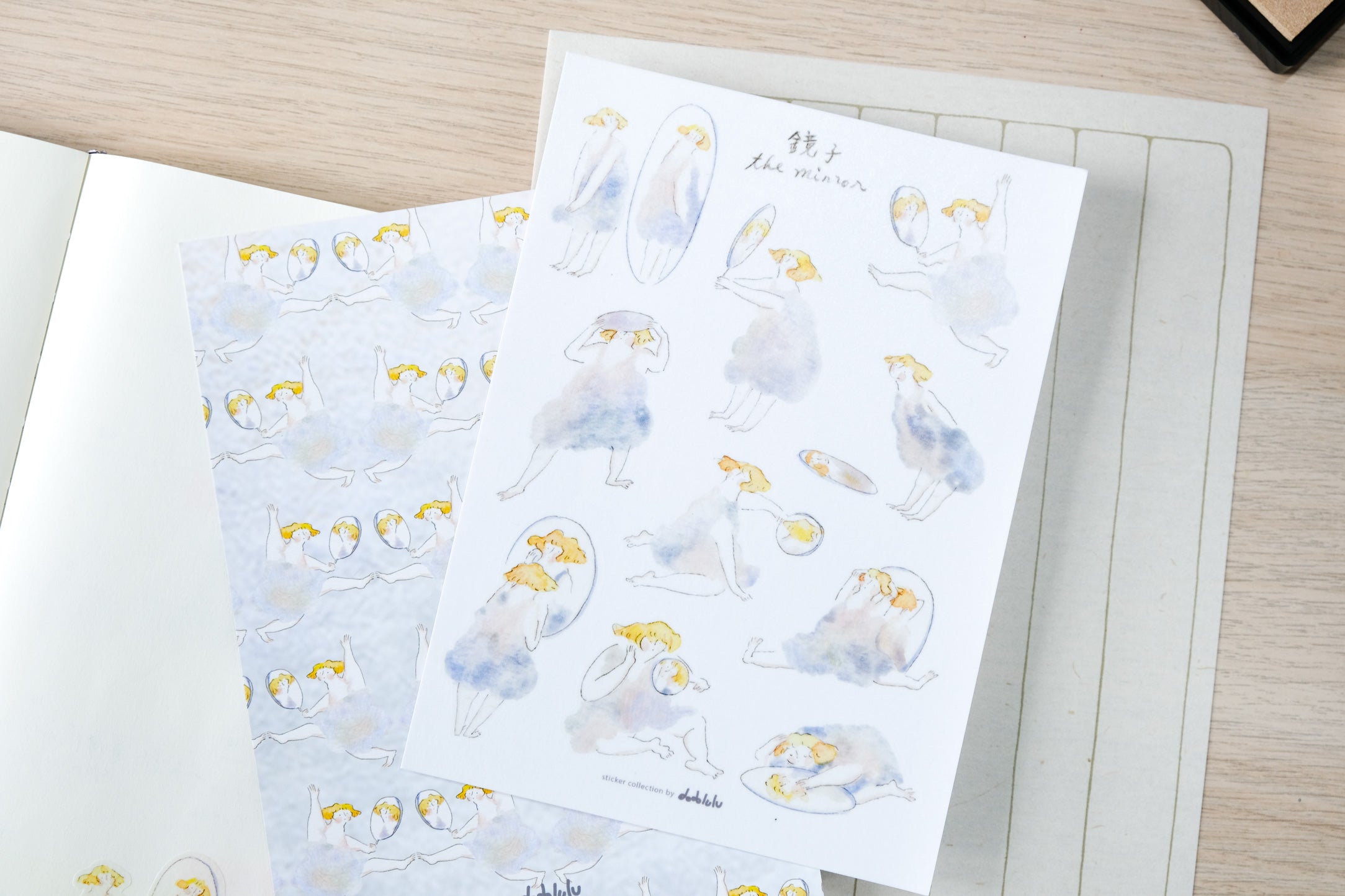 dodolulu Sticker Sheet - The Mirror