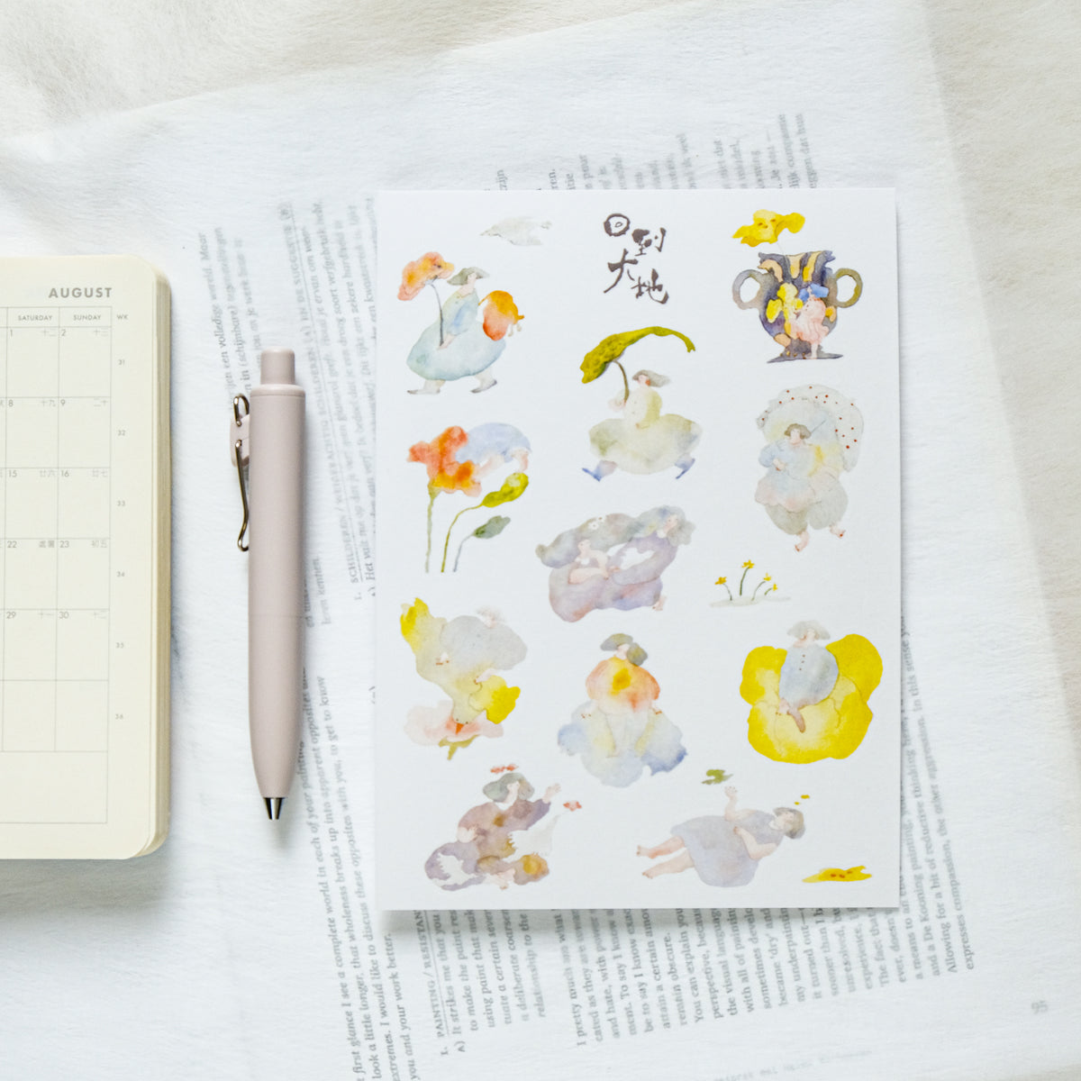Sticker Sheet - When Spring Returns | Cute Stickers for Journaling ...